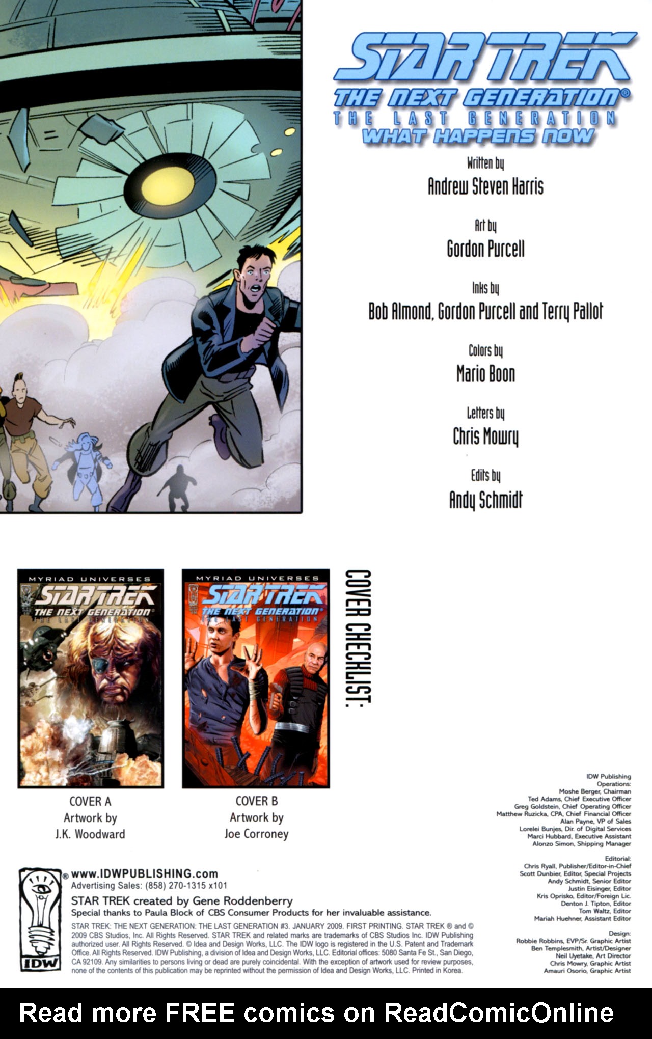 Read online Star Trek: The Next Generation: The Last Generation comic -  Issue #3 - 2