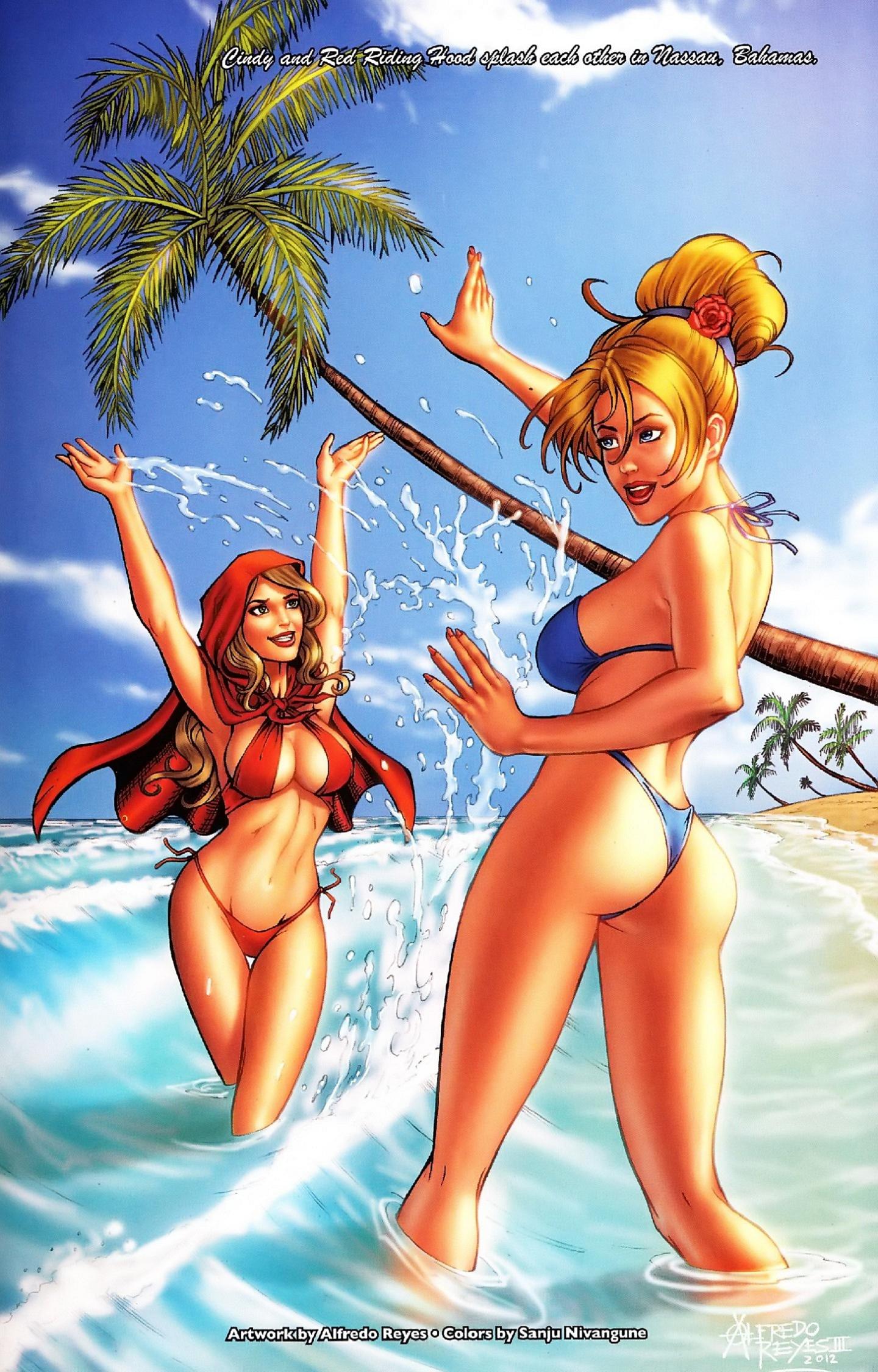Read online Grimm Fairy Tales: 2012 Swimsuit Special comic -  Issue # Full - 29