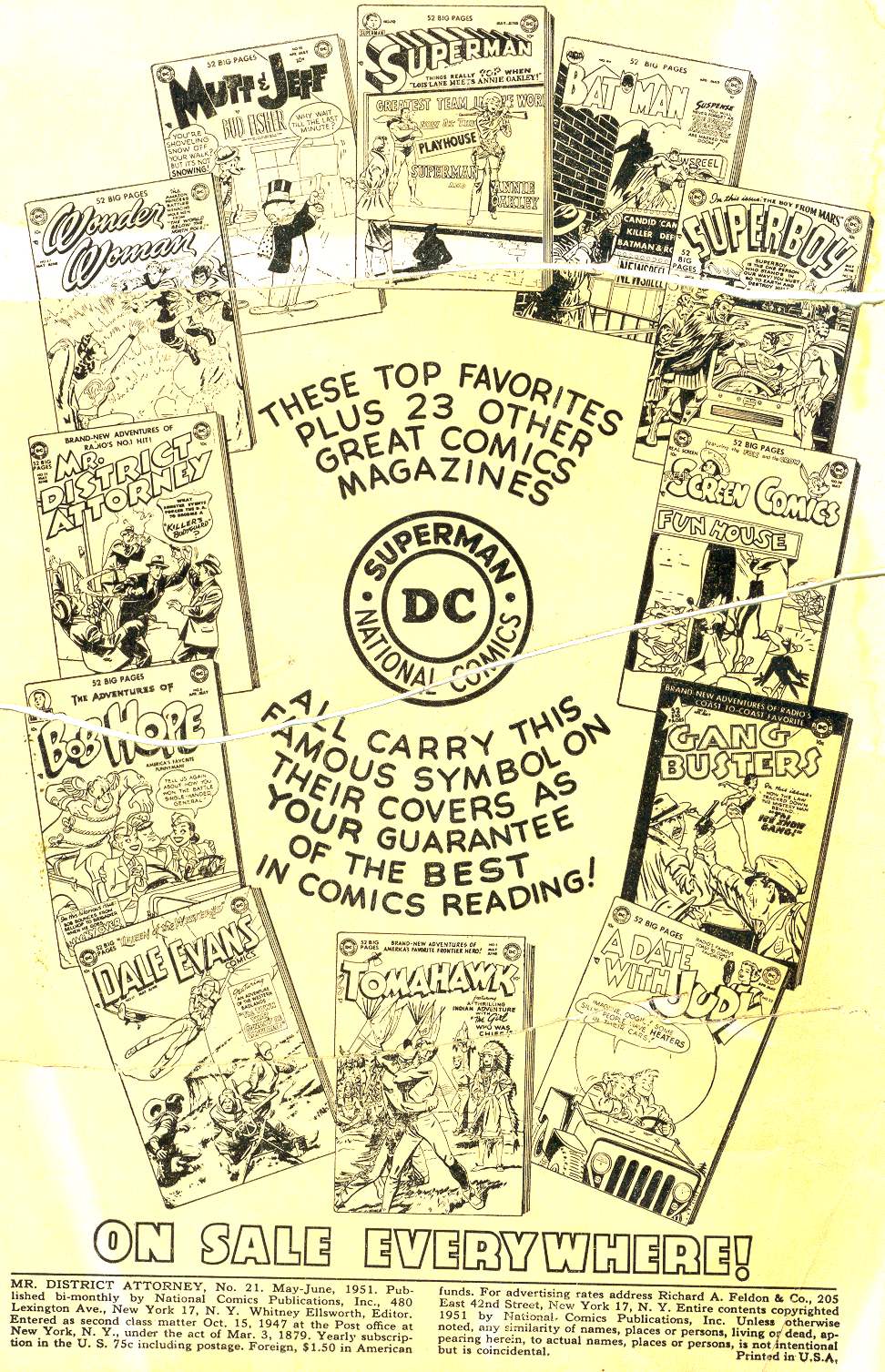 Read online Mr. District Attorney comic -  Issue #21 - 2