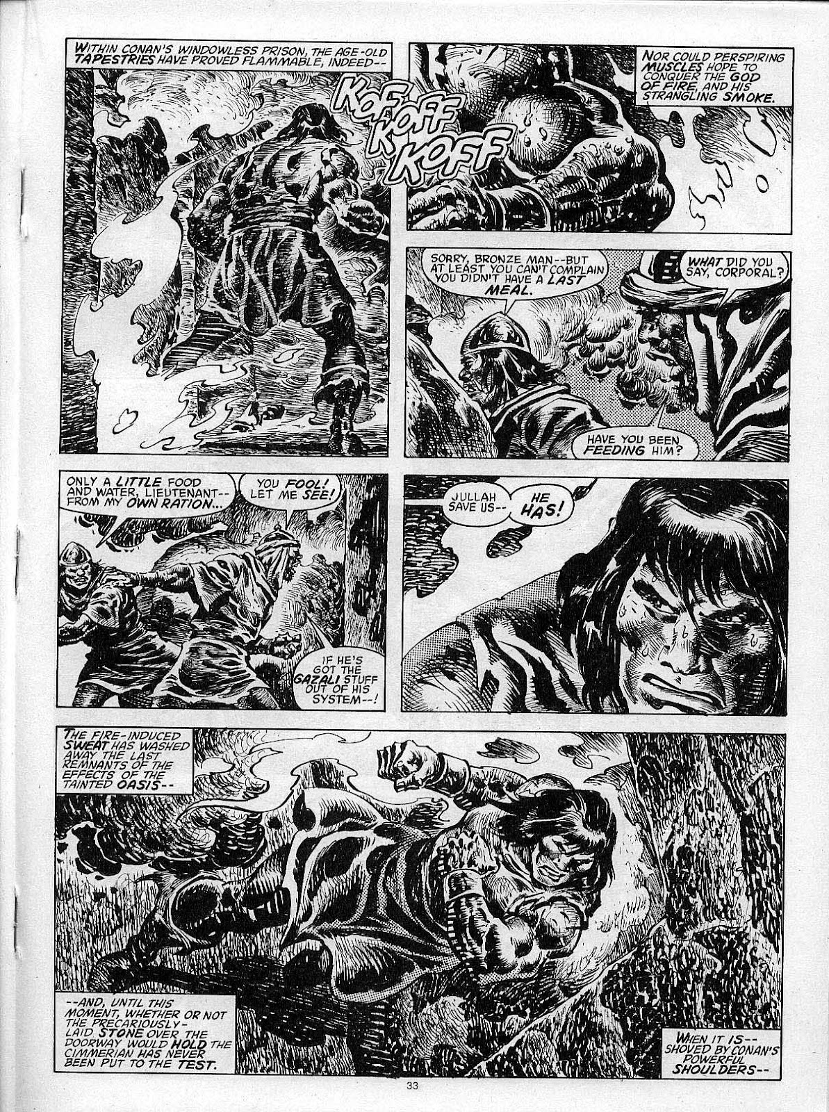 The Savage Sword Of Conan issue 204 - Page 35