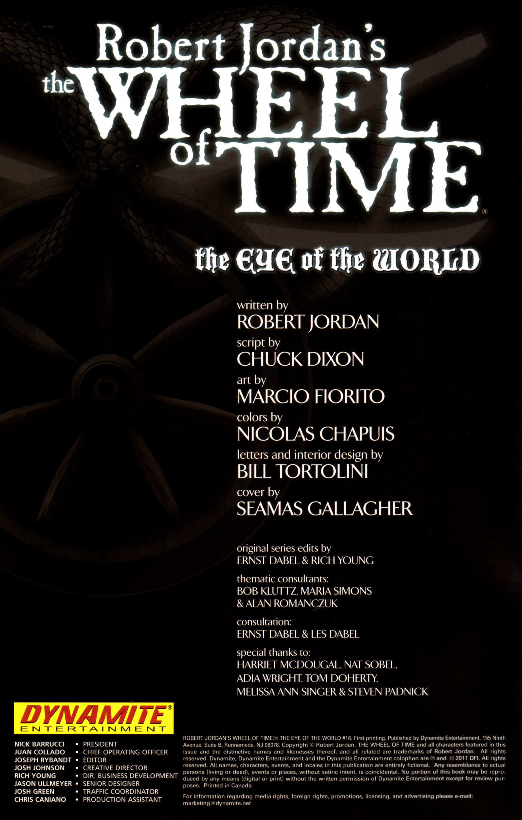 Read online Robert Jordan's Wheel of Time: The Eye of the World comic -  Issue #16 - 2