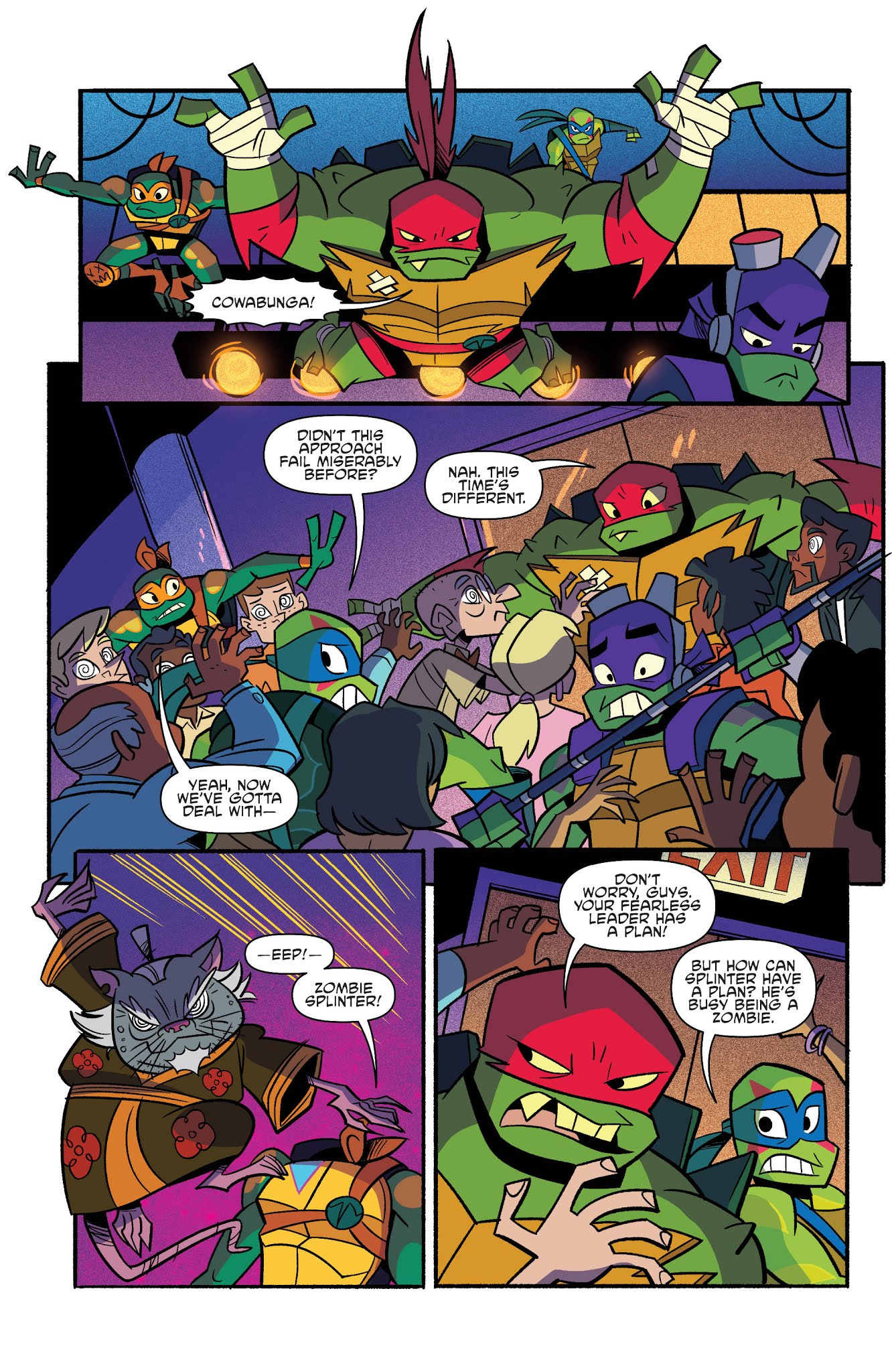 Read online Rise of the Teenage Mutant Ninja Turtles comic -  Issue #2 - 17