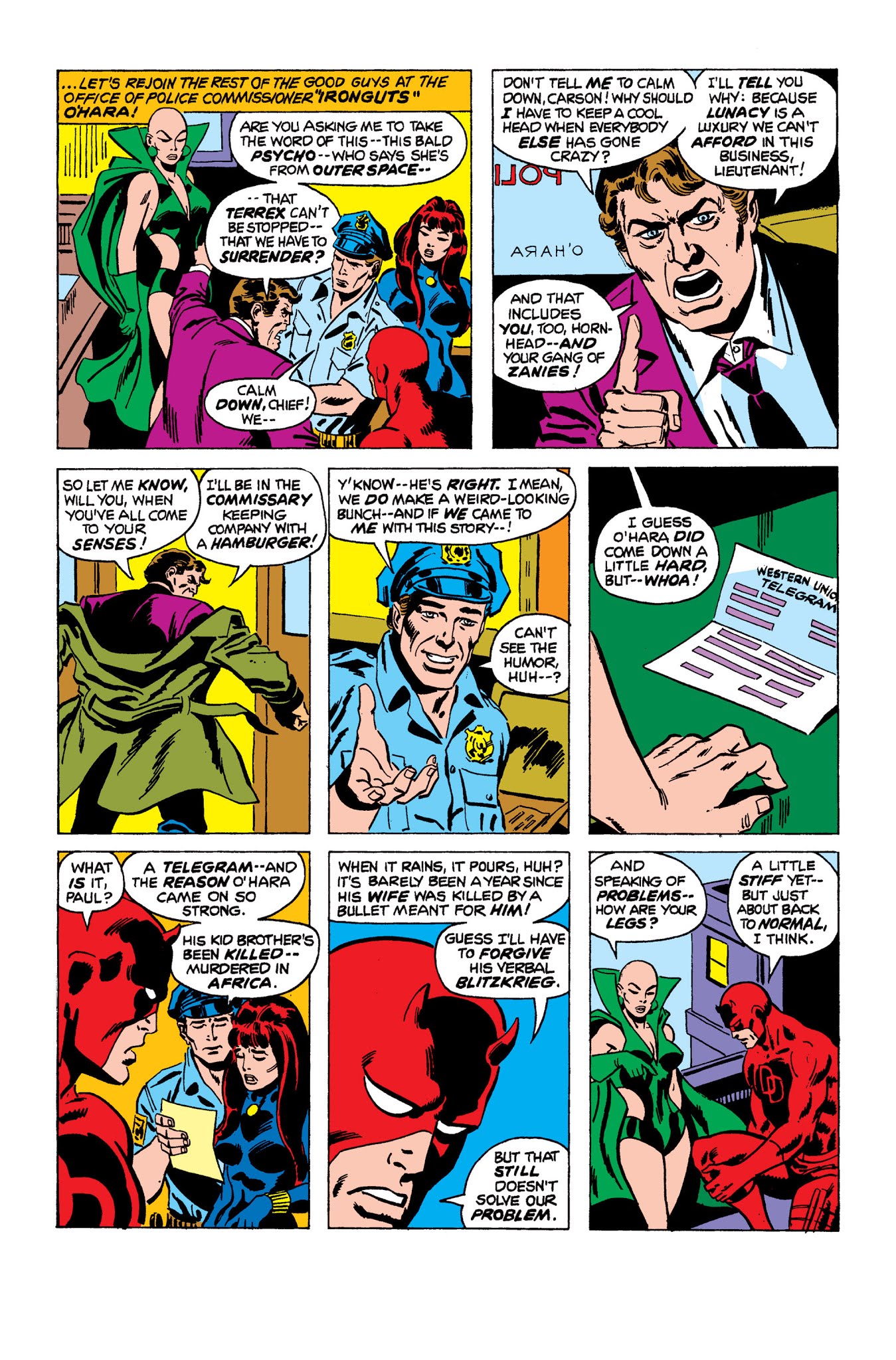 Read online Marvel Masterworks: Daredevil comic -  Issue # TPB 10 - 40