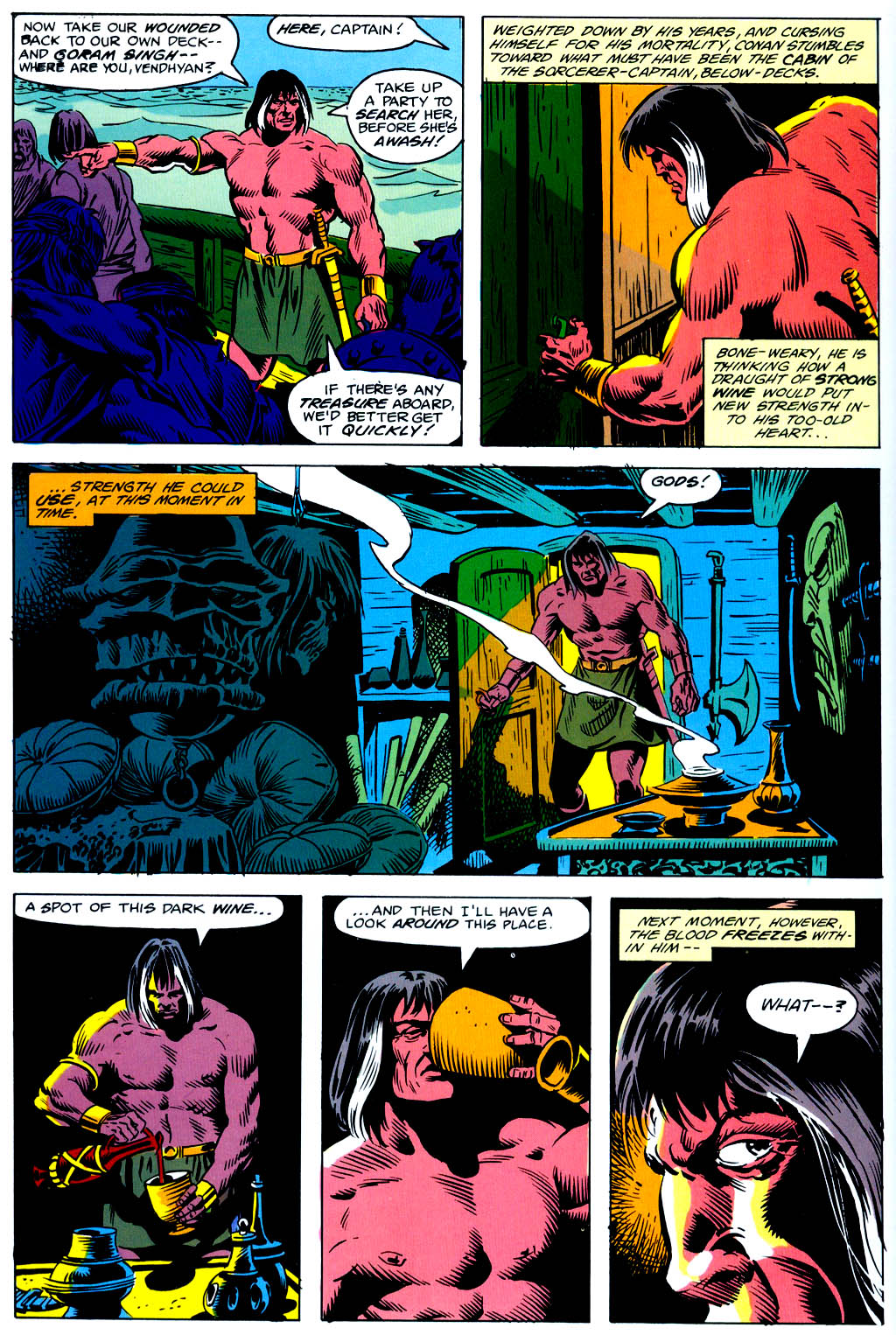 Read online Marvel Graphic Novel comic -  Issue #42 - Conan of the Isles - 47