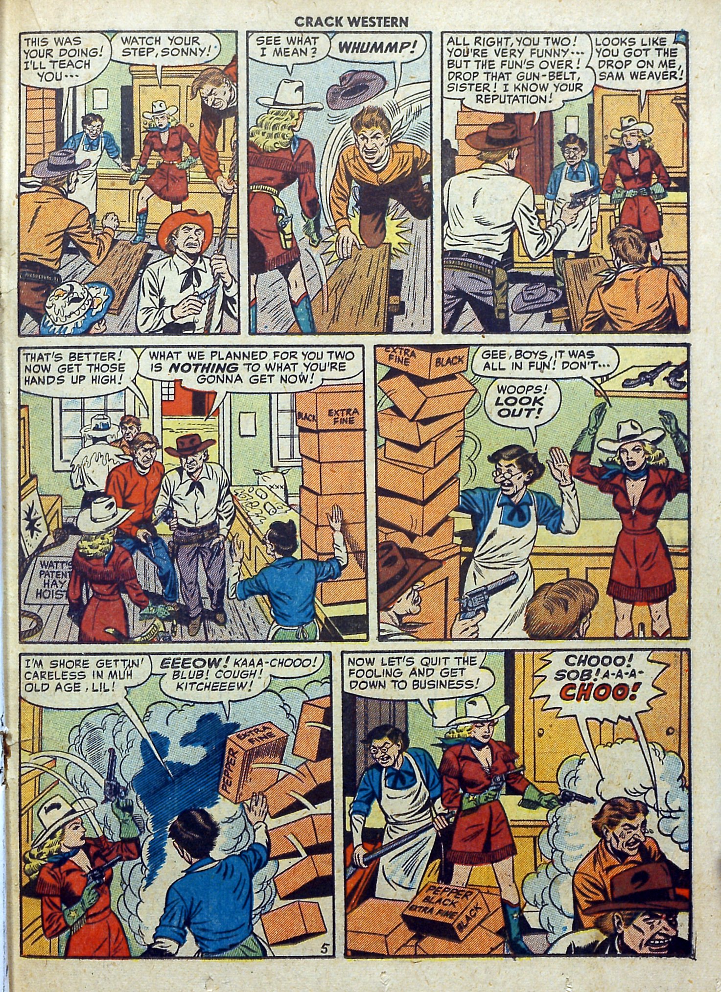 Read online Crack Western comic -  Issue #71 - 29