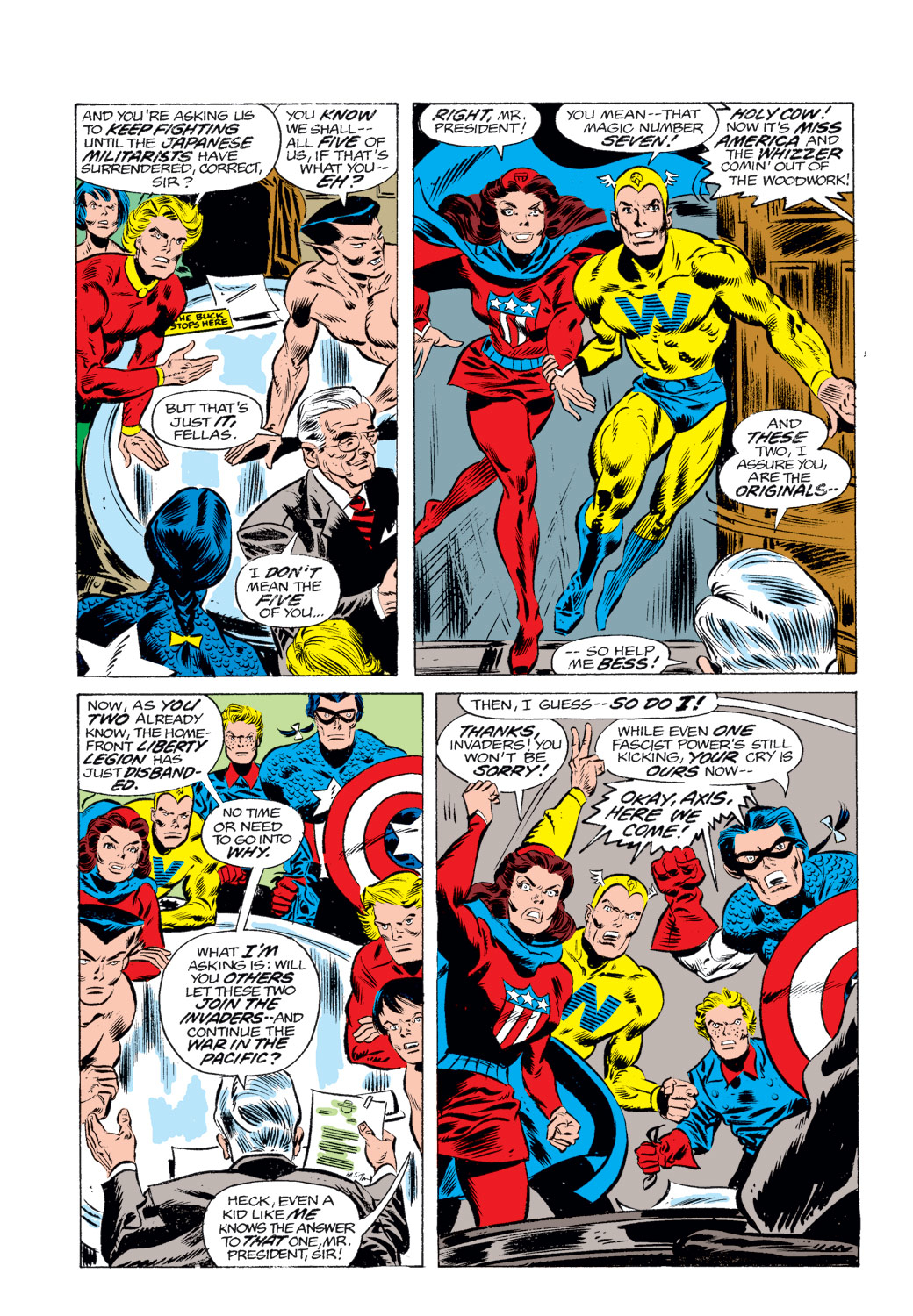 Read online What If? (1977) comic -  Issue #4 - The Invaders had stayed together after World War Two - 15