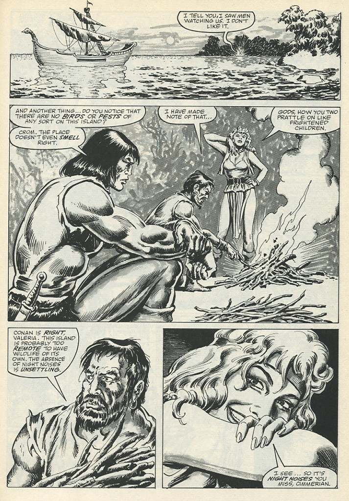 Read online The Savage Sword Of Conan comic -  Issue #139 - 27