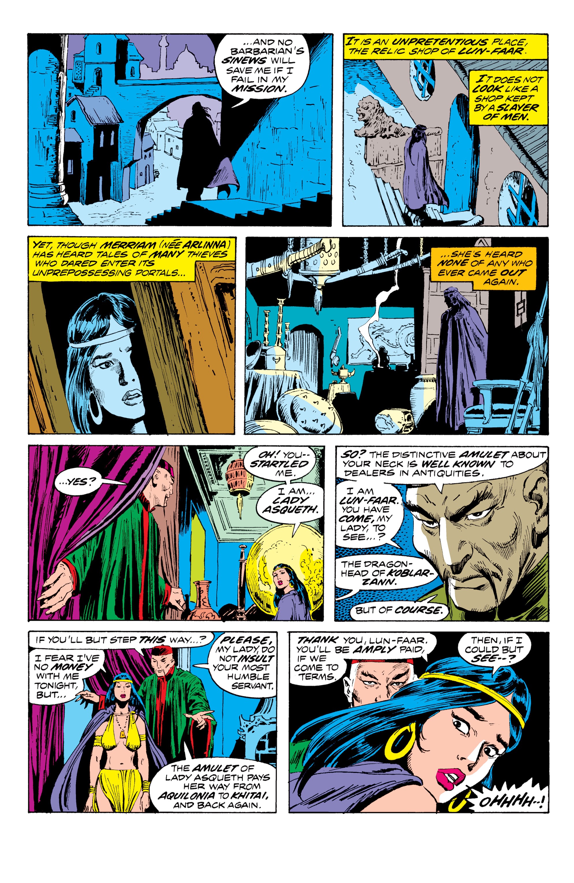 Read online Conan The Barbarian Epic Collection: The Original Marvel Years - The Curse Of The Golden Skull comic -  Issue # TPB (Part 3) - 109