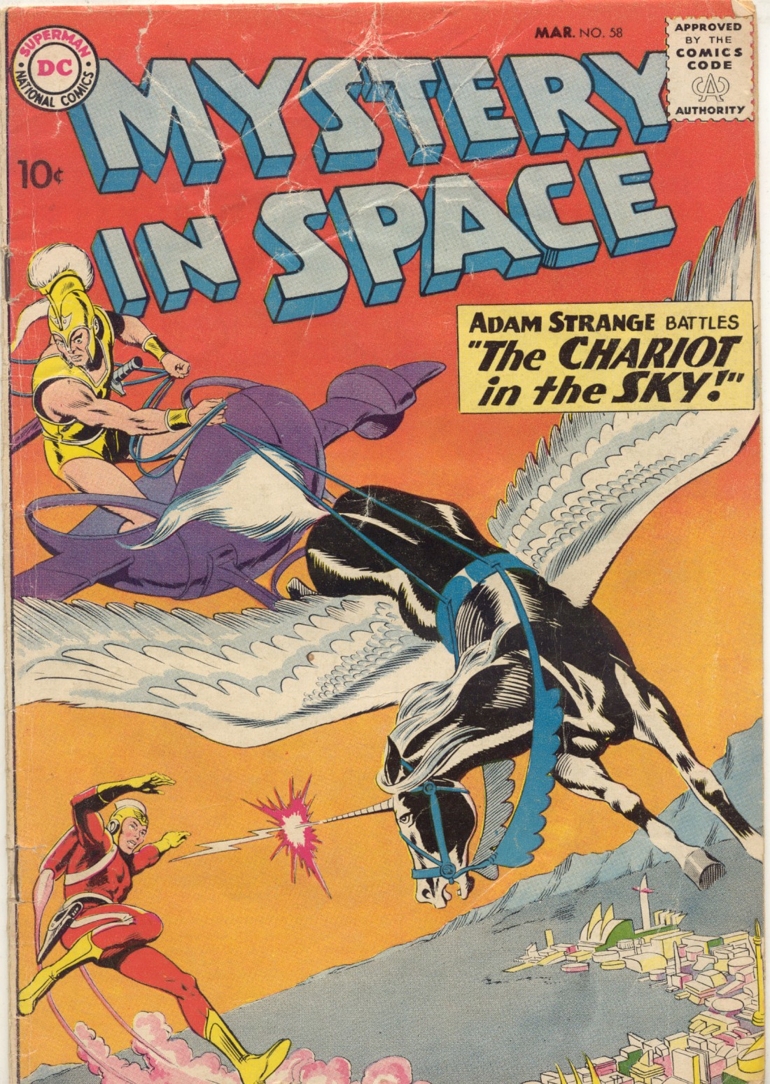 Read online Mystery in Space (1951) comic -  Issue #58 - 1