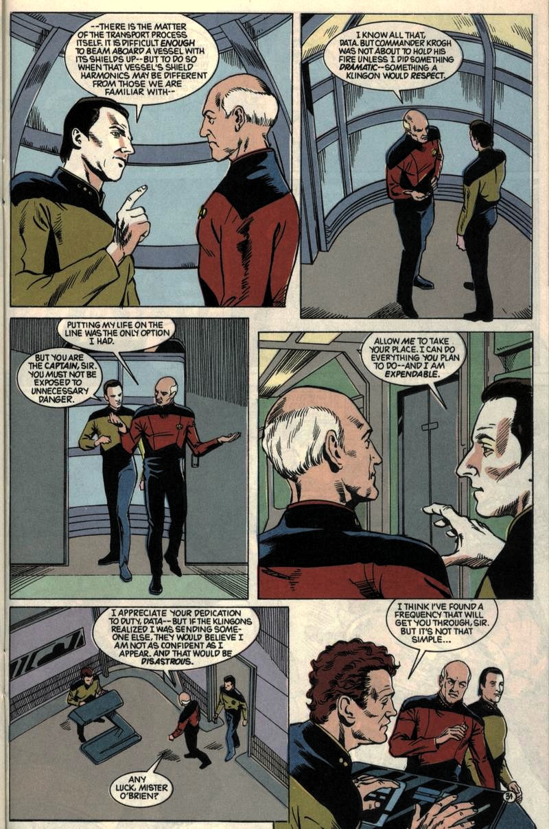 Read online Star Trek: The Next Generation (1989) comic -  Issue #24 - 32