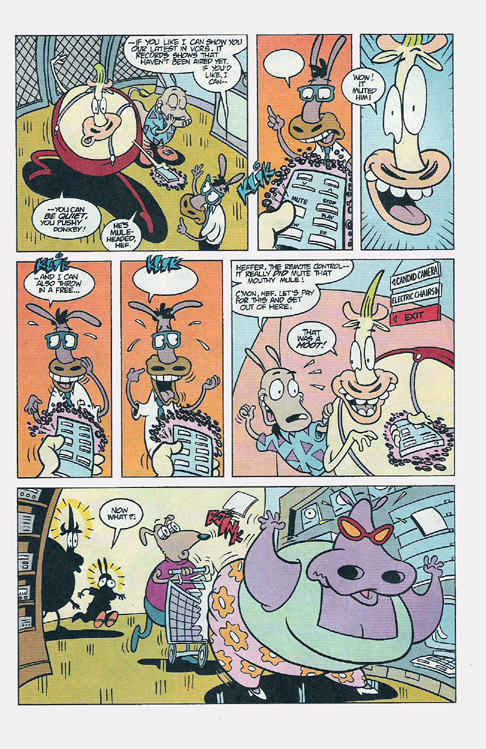 Read online Rocko's Modern Life comic -  Issue #4 - 5