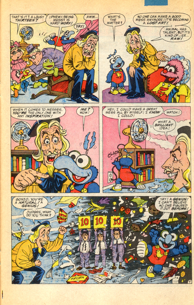 Read online Muppet Babies comic -  Issue #16 - 21