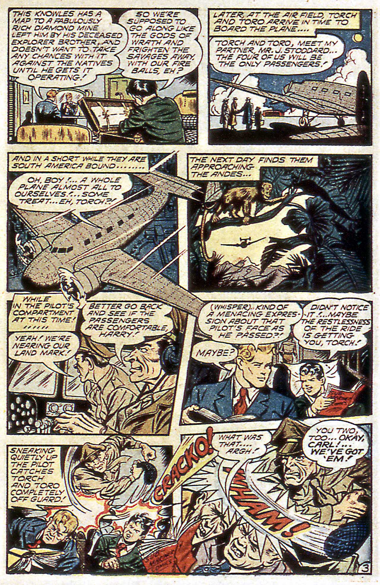 Read online The Human Torch (1940) comic -  Issue #18 - 16