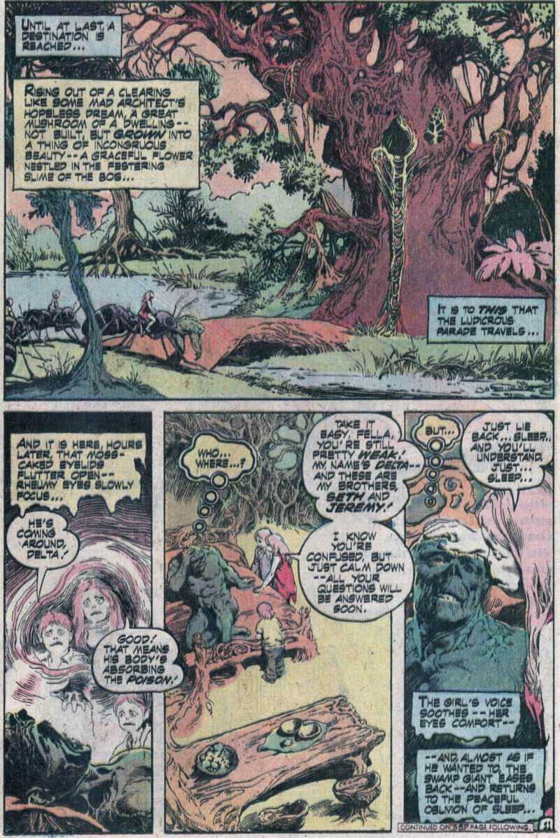 Read online Swamp Thing (1972) comic -  Issue #14 - 12