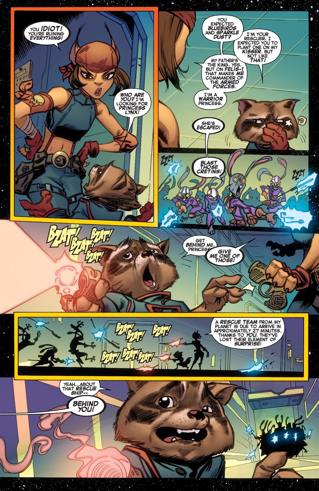 Read online Marvel-Verse: Rocket & Groot comic -  Issue # TPB - 32