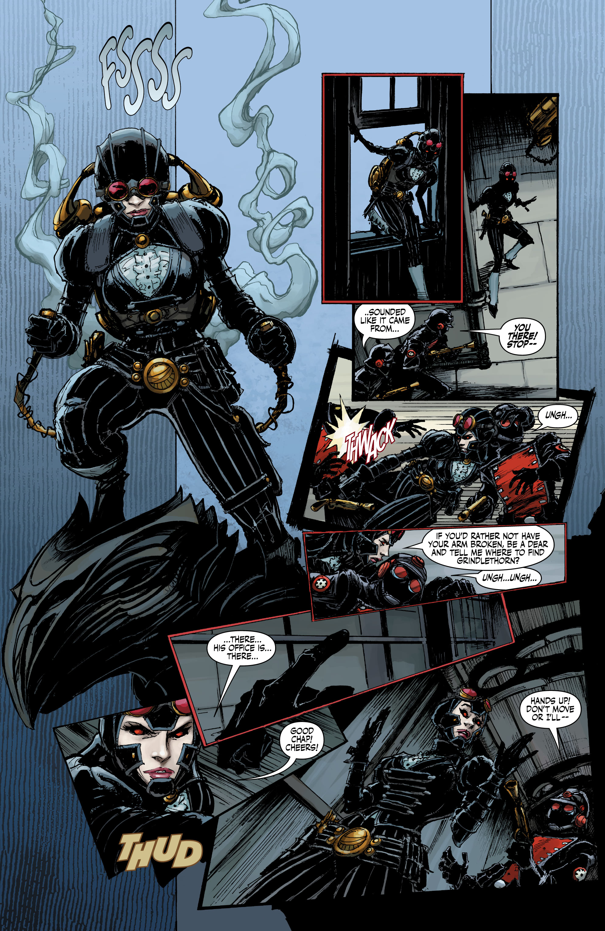 Read online Lady Mechanika: The Monster of The Ministry of Hell comic -  Issue #4 - 14