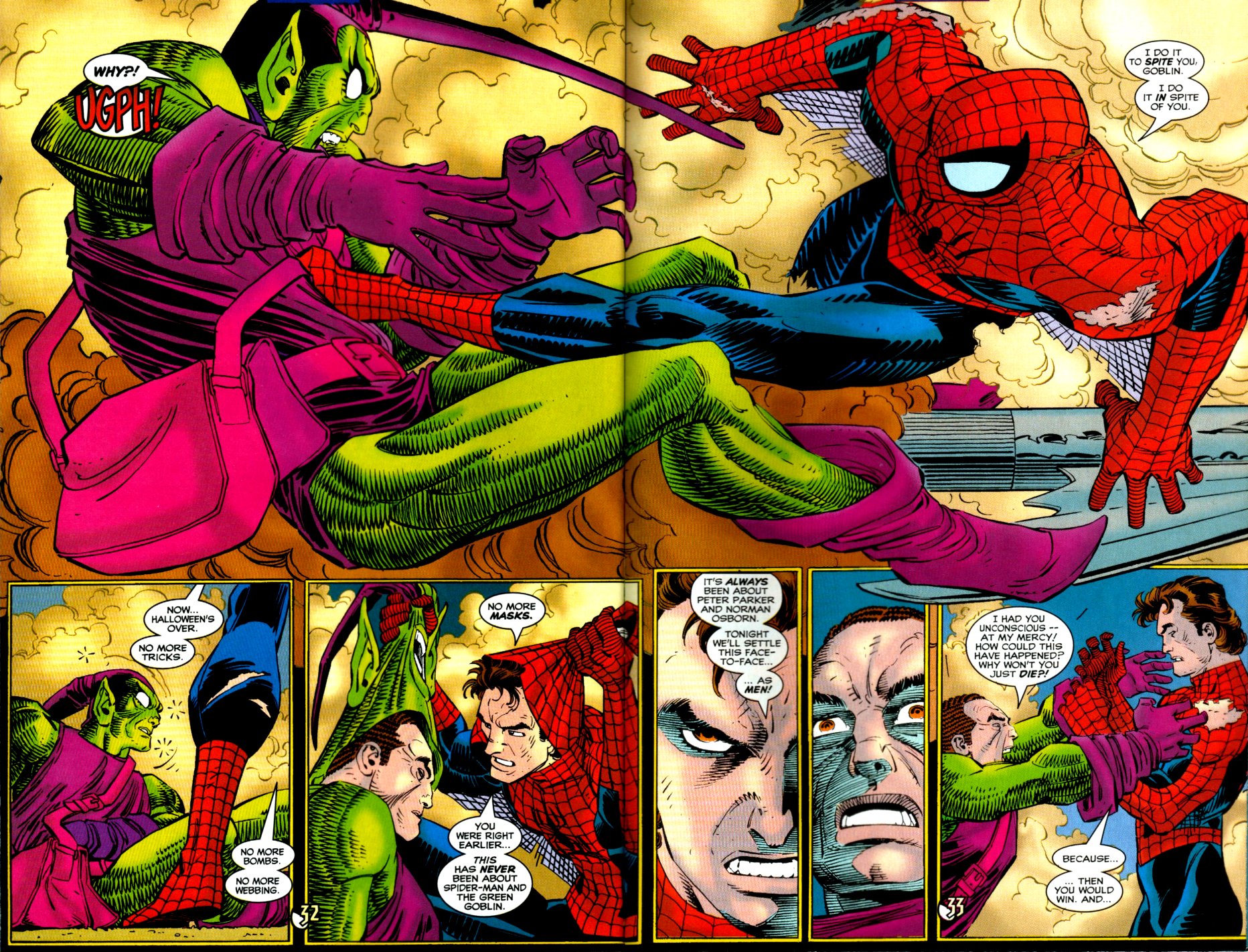 Read online Spider-Man (1990) comic -  Issue #75 - The Night Of The Goblin - 29