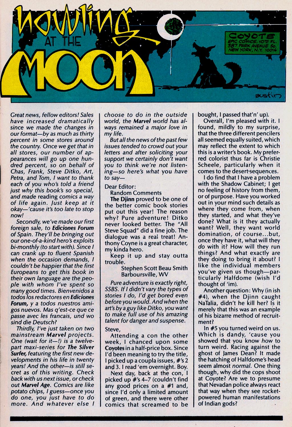 Read online Coyote comic -  Issue #10 - 21