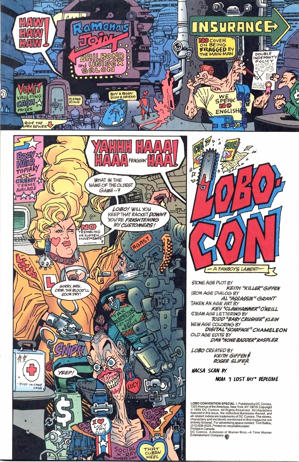 Read online Lobo Convention Special comic -  Issue # Full - 2