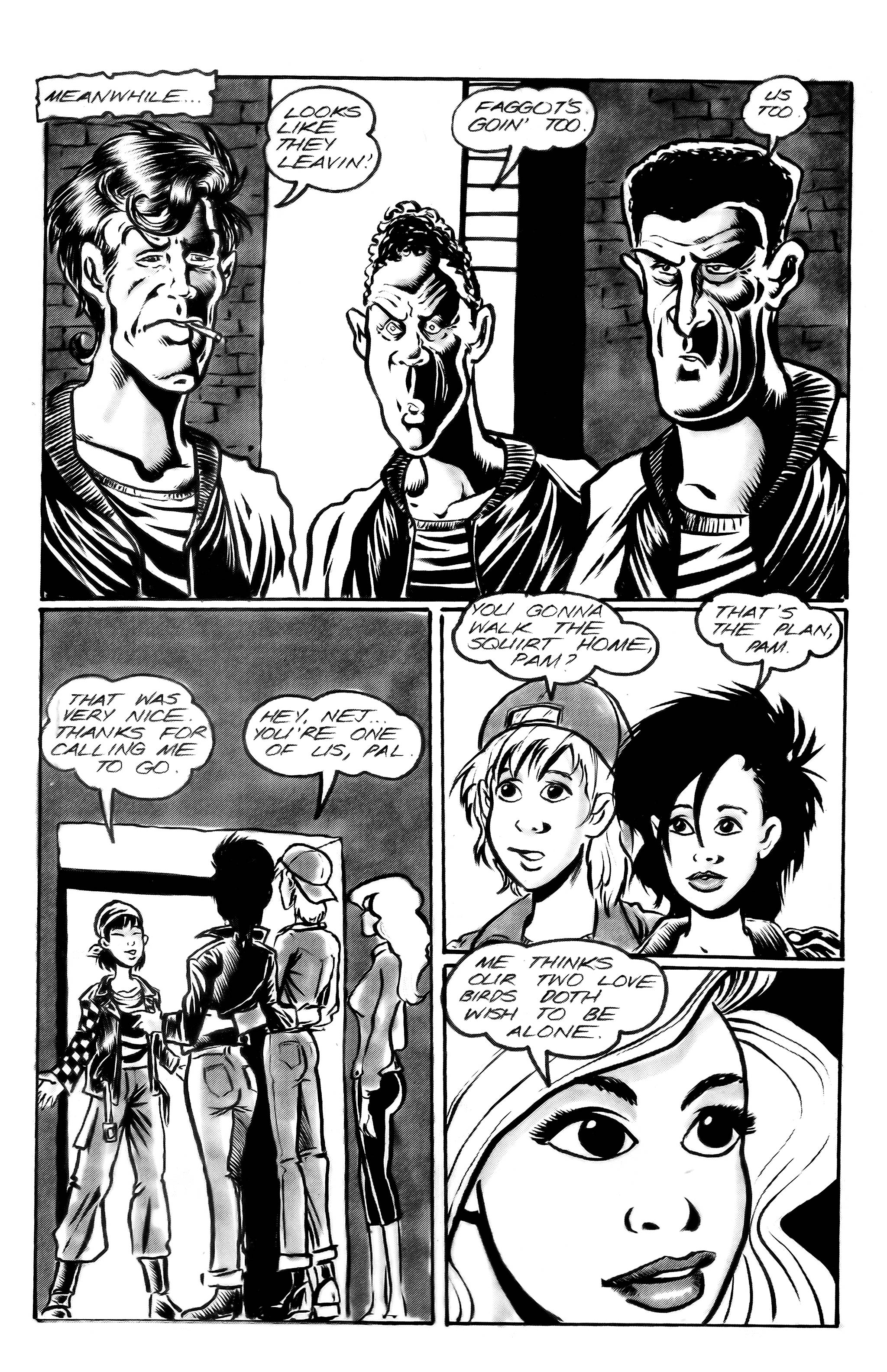 Read online Leather & Lace (1989) comic -  Issue #20 - 21