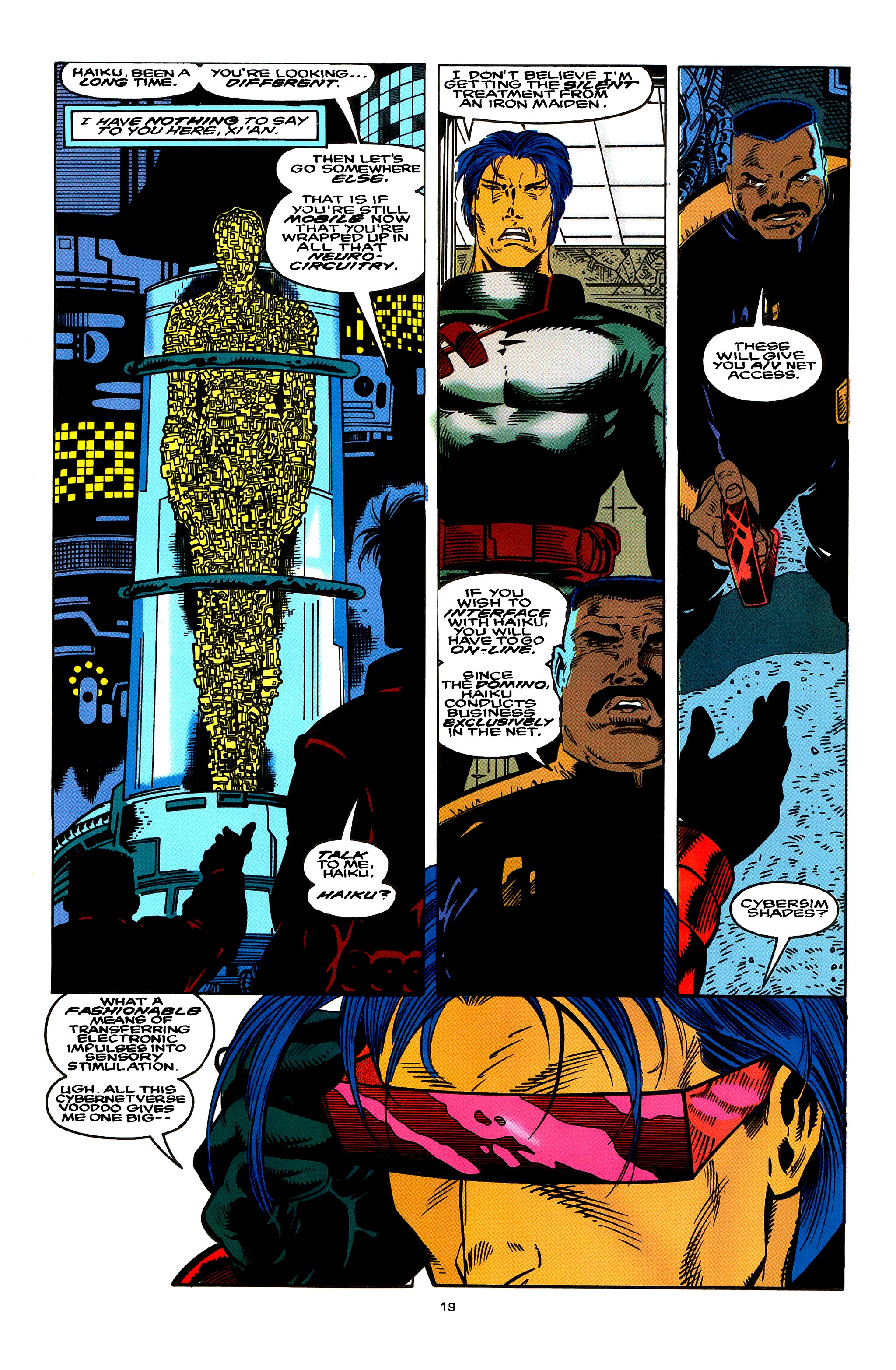 Read online X-Men 2099 comic -  Issue #11 - 16