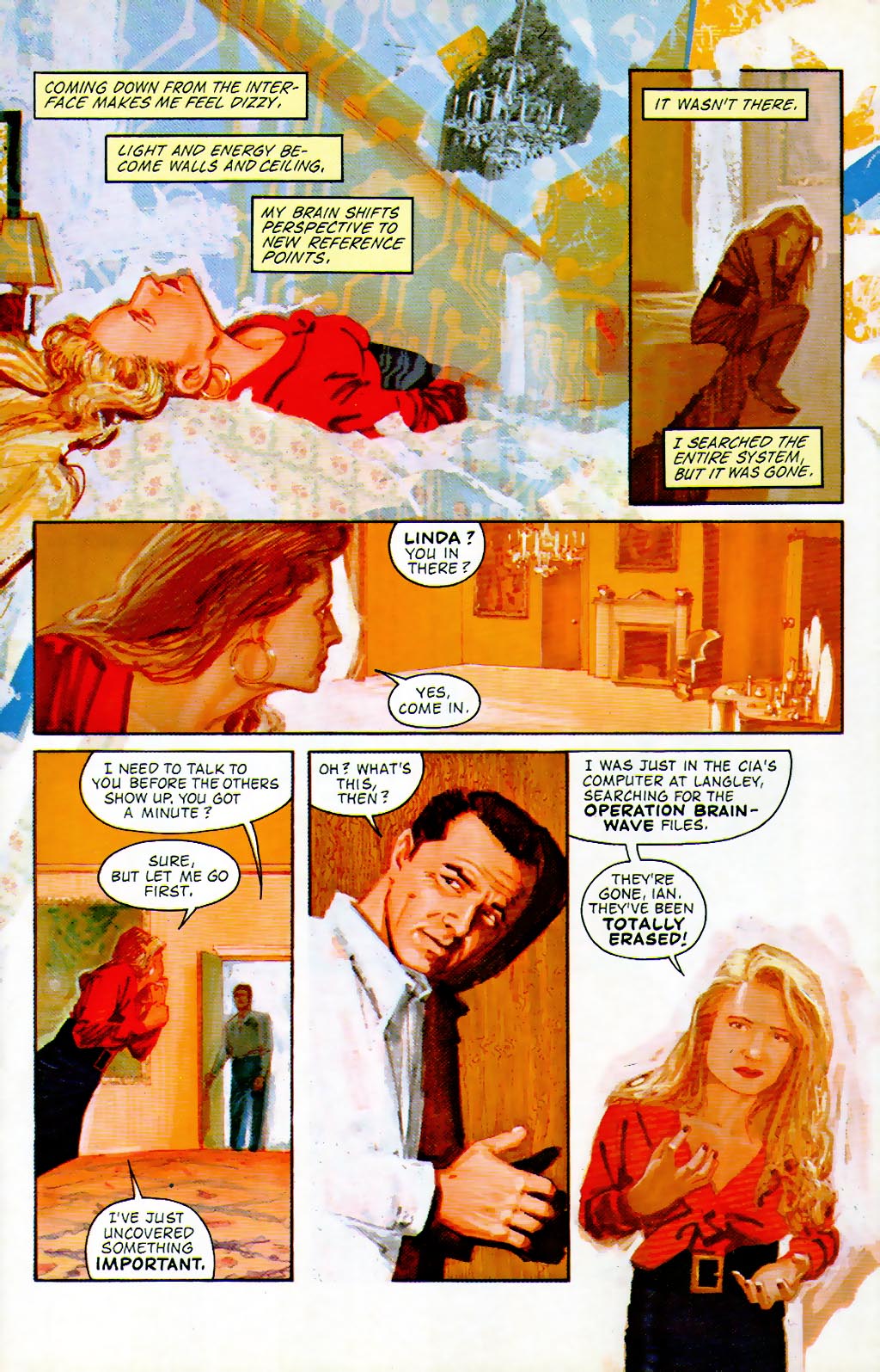 Read online Interface comic -  Issue #1 - 7