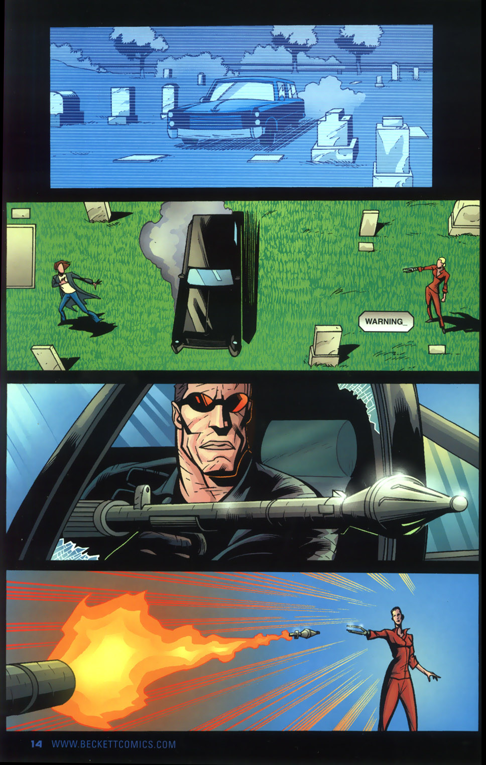 Read online Terminator 3 comic -  Issue #4 - 16