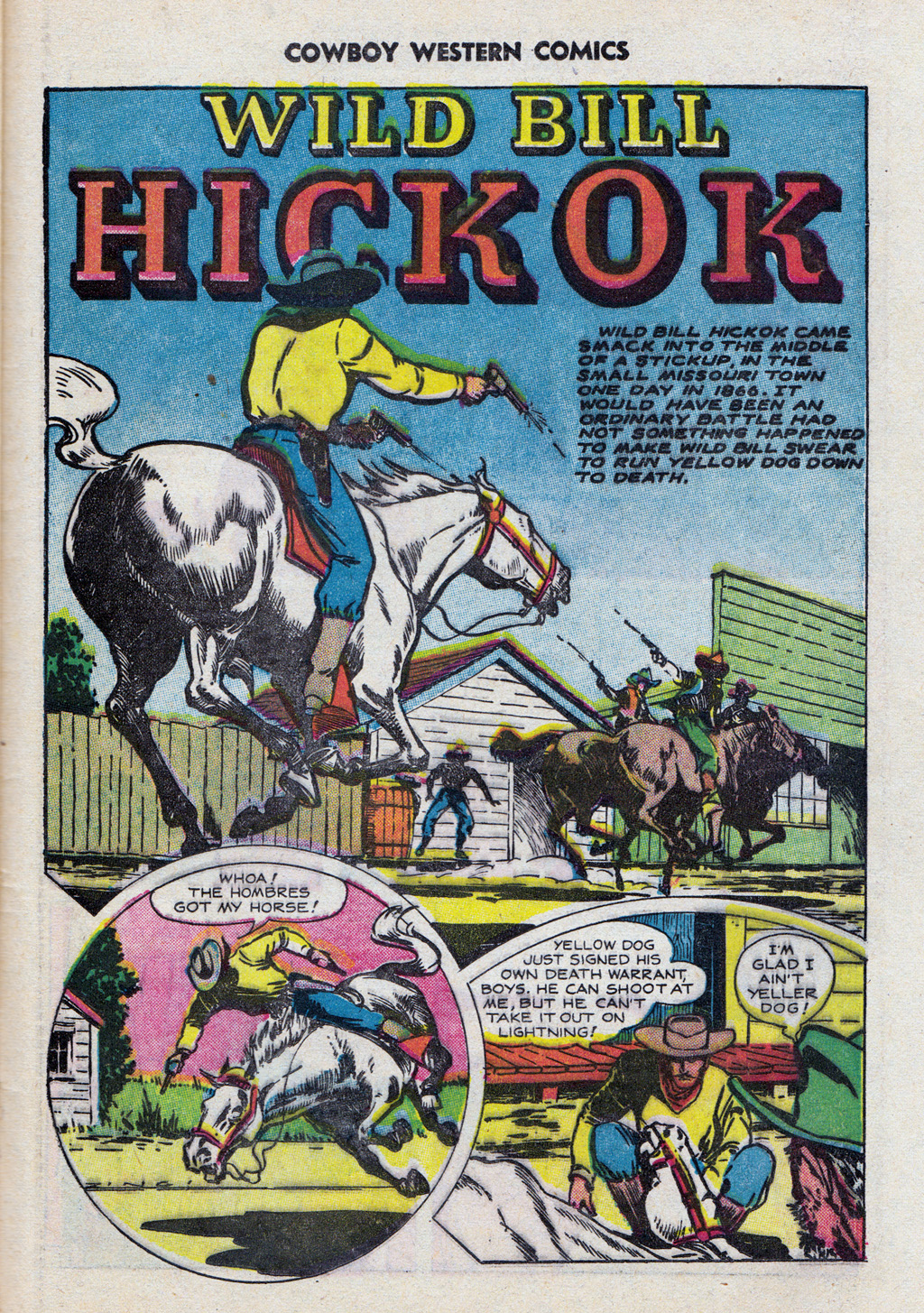 Read online Cowboy Western Comics (1948) comic -  Issue #23 - 31