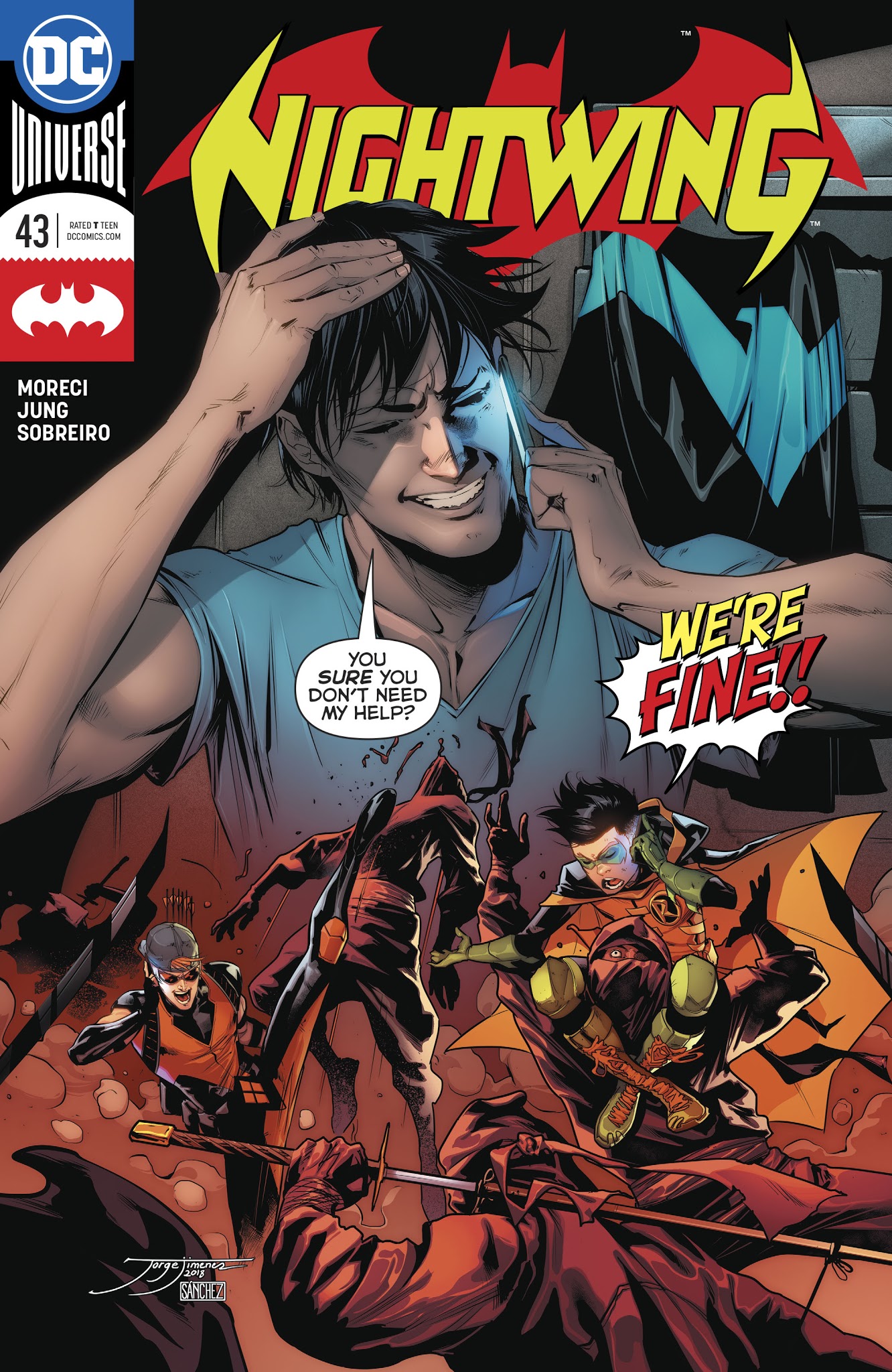 Read online Nightwing (2016) comic -  Issue #43 - 1