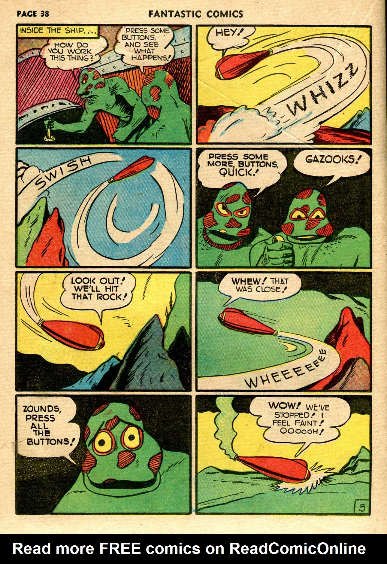 Read online Fantastic Comics comic -  Issue #21 - 36