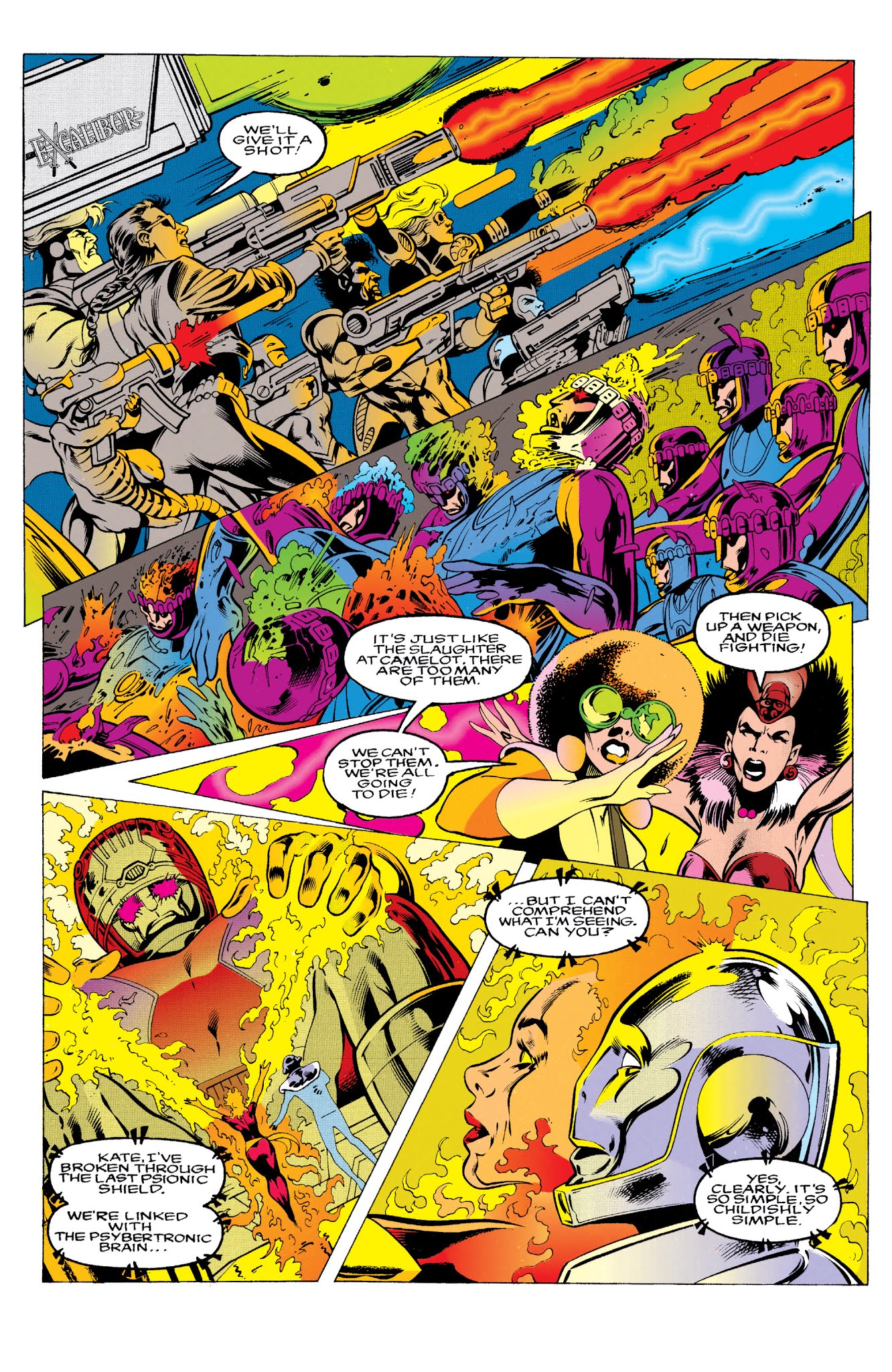 Read online Excalibur Visionaries: Alan Davis comic -  Issue # TPB 3 (Part 2) - 102