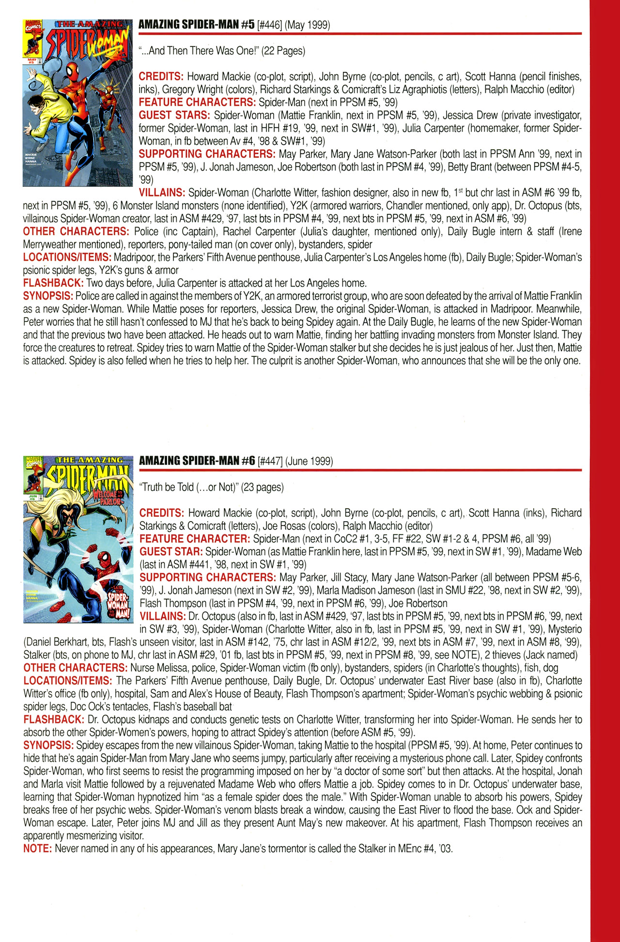 Read online Official Index to the Marvel Universe comic -  Issue #11 - 9