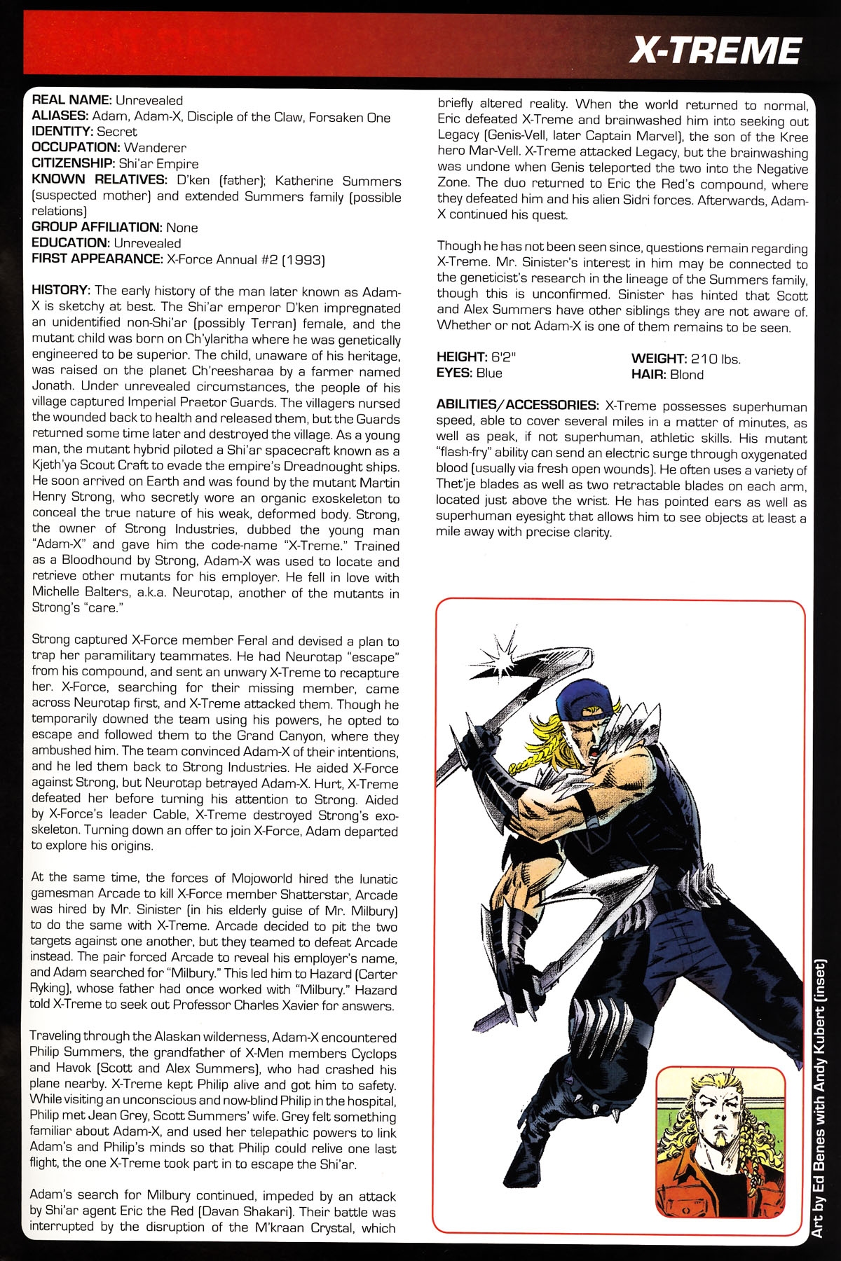 Read online Marvel Legacy:  The 1990's Handbook comic -  Issue # Full - 65