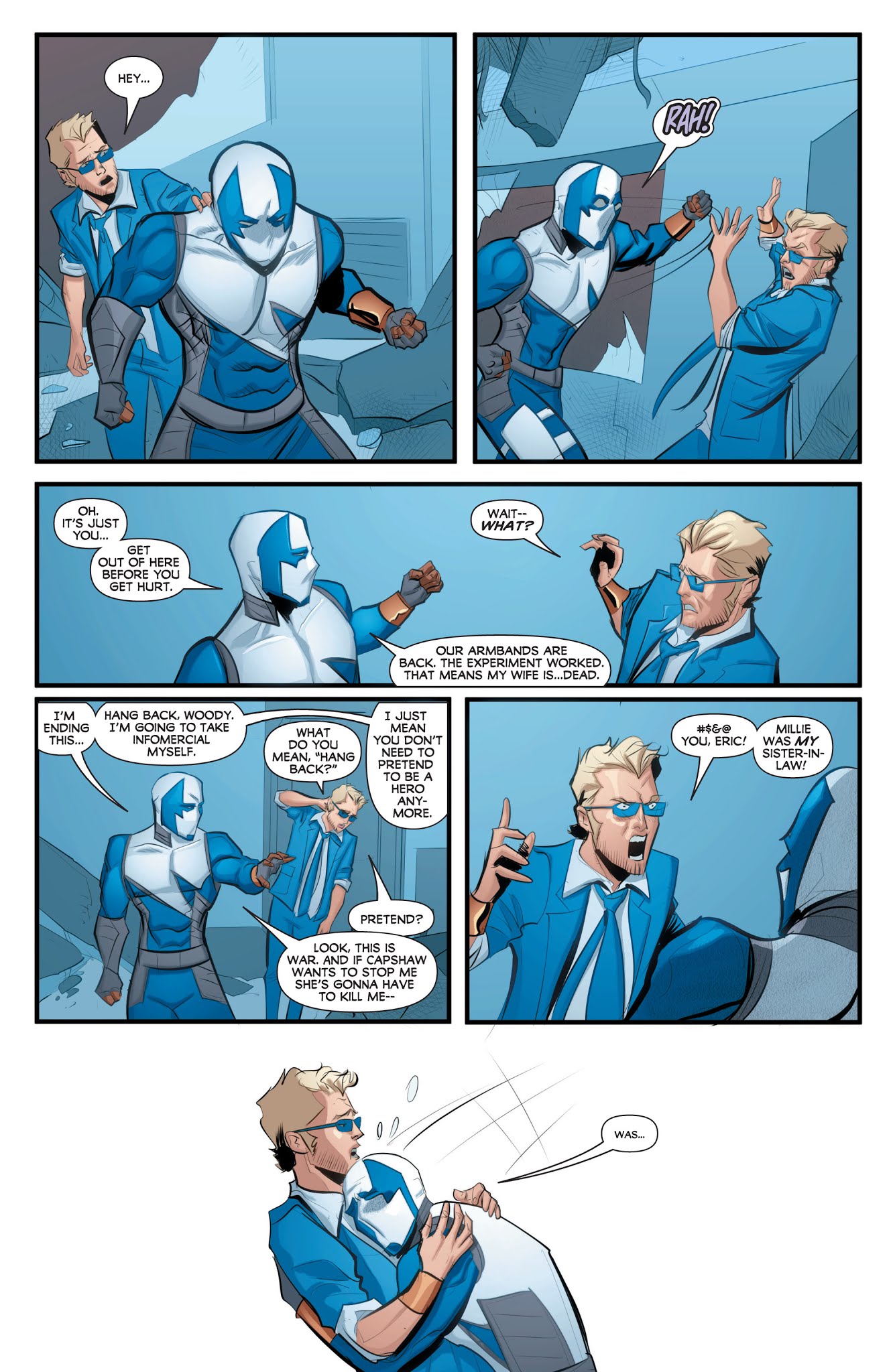 Read online Quantum and Woody! (2017) comic -  Issue #11 - 13