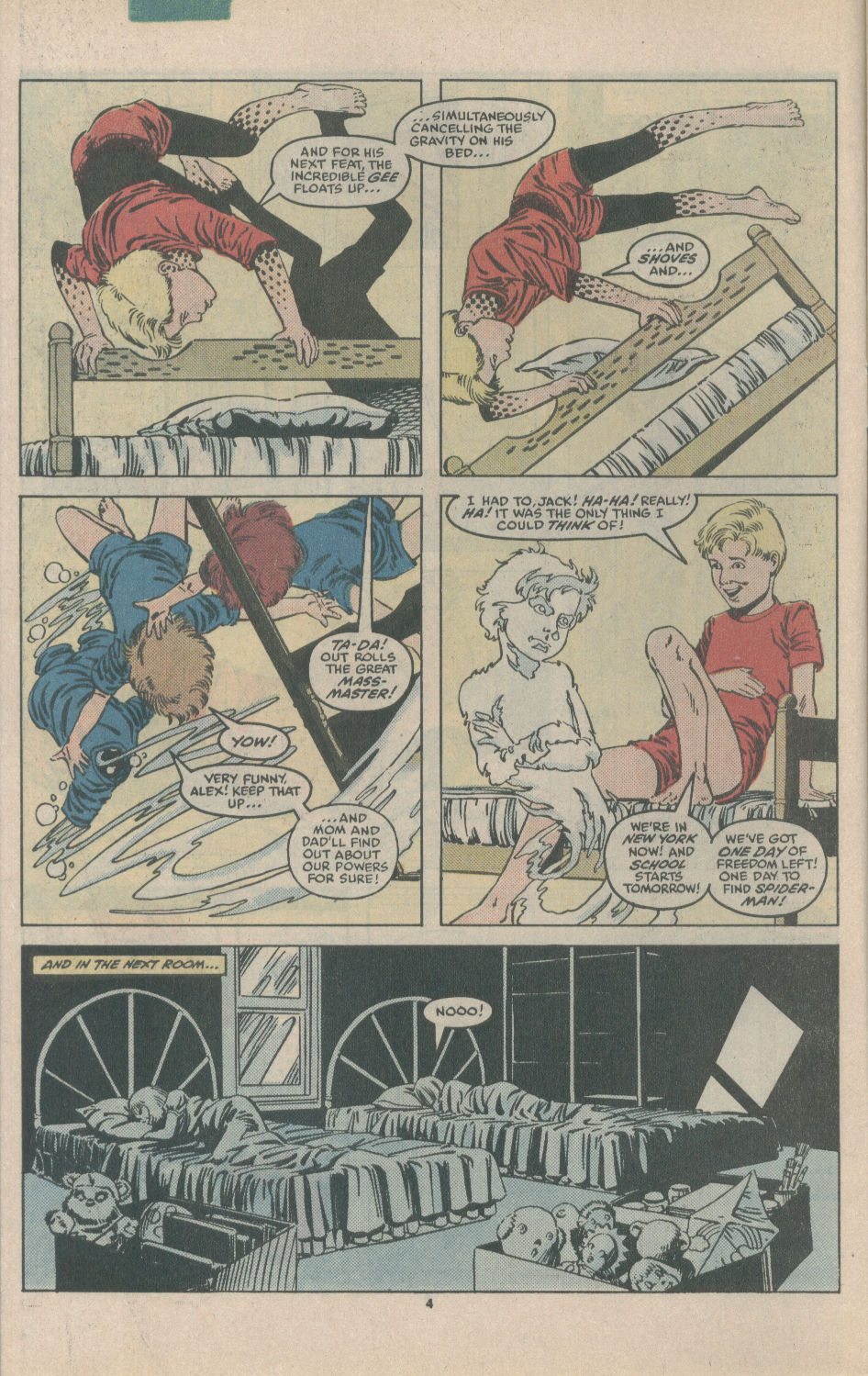 Read online Power Pack (1984) comic -  Issue #6 - 6