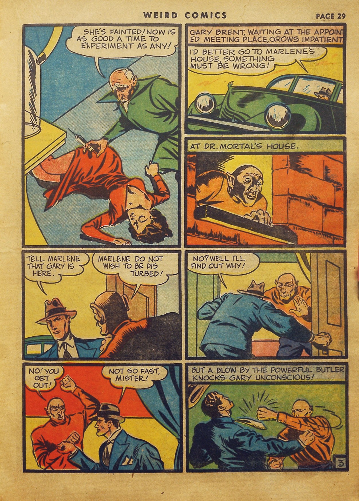 Read online Weird Comics comic -  Issue #6 - 30
