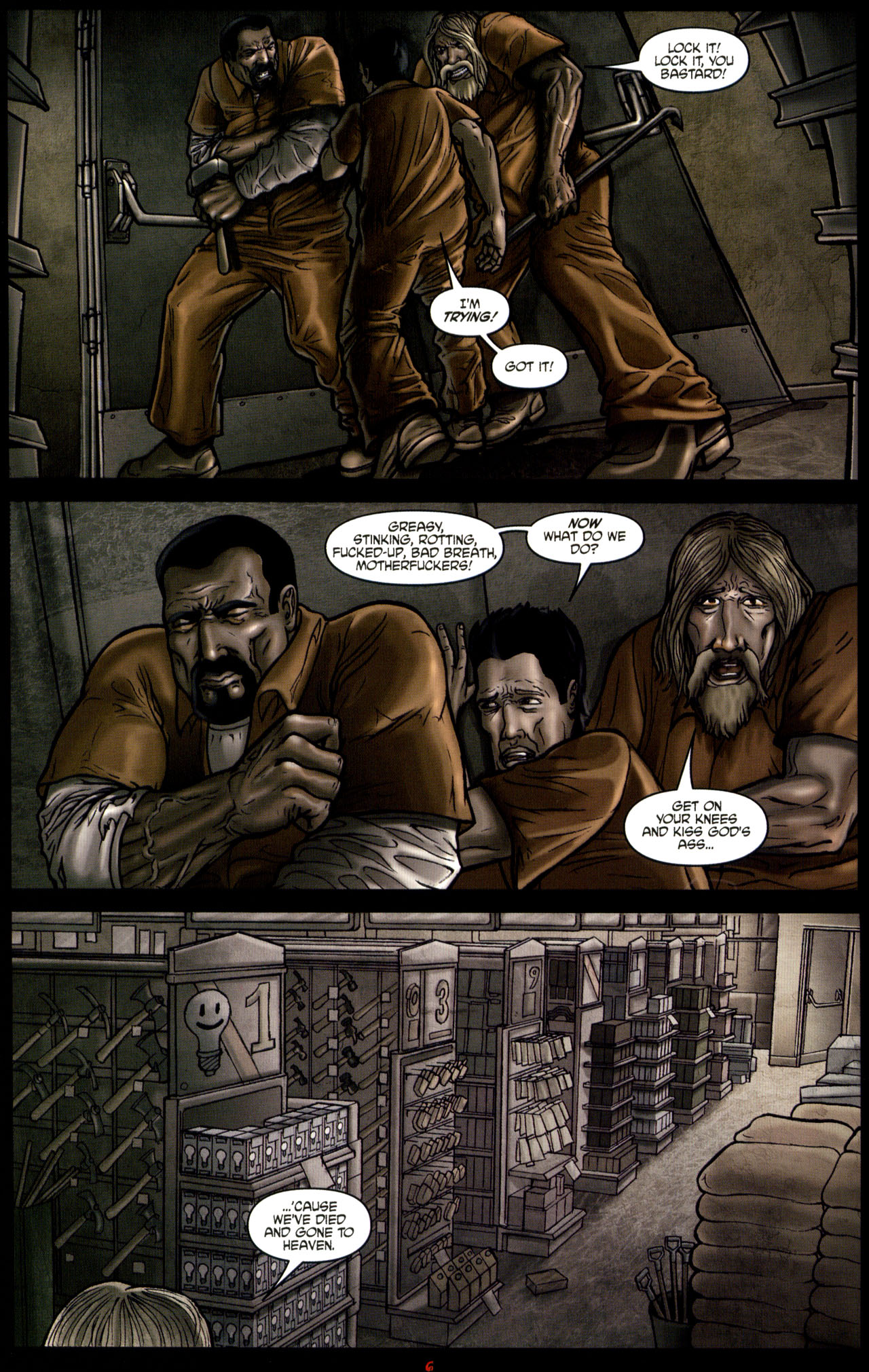 Read online Zombies! Feast comic -  Issue #3 - 8