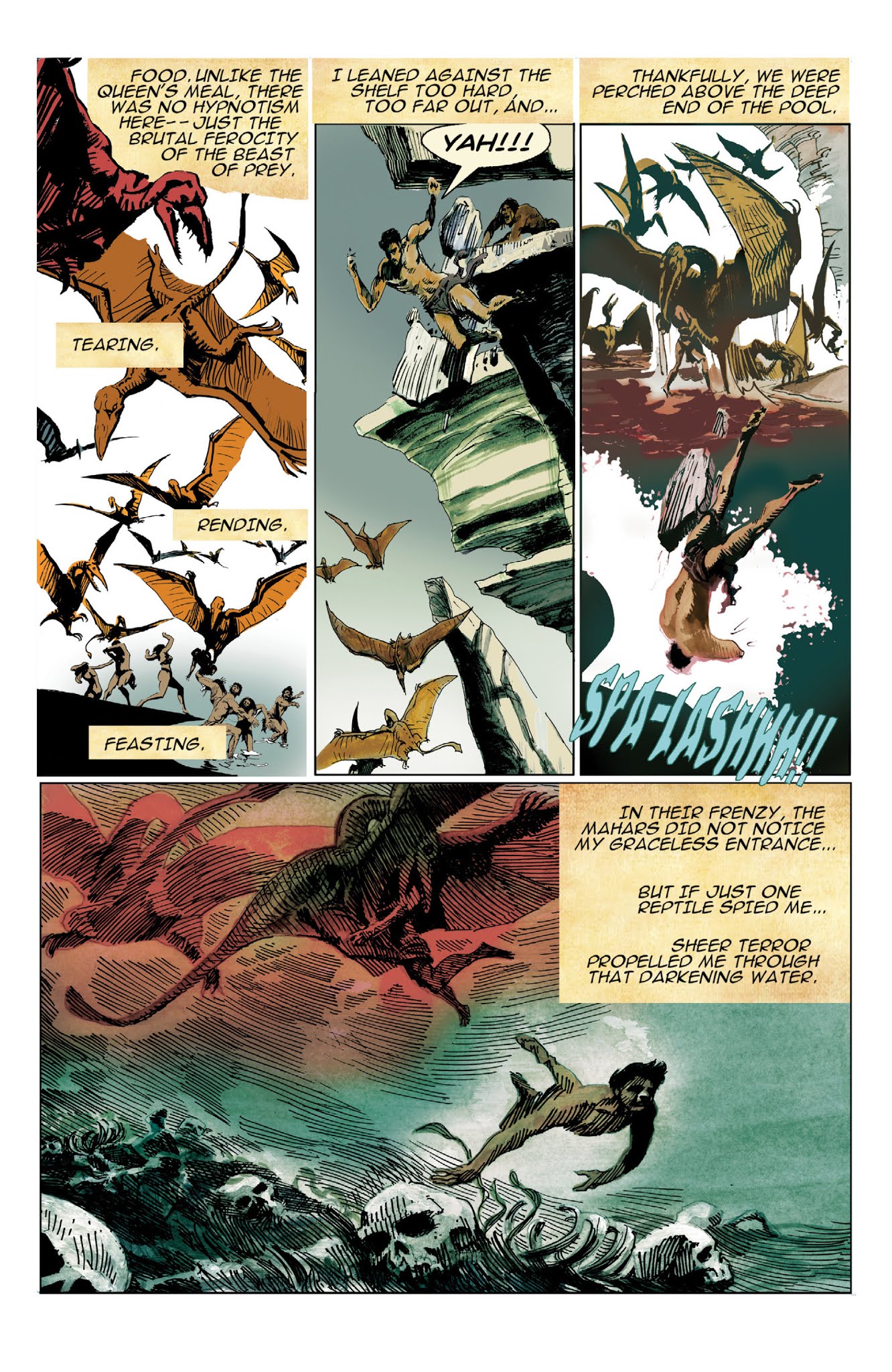 Read online Edgar Rice Burroughs' At the Earth's Core comic -  Issue # TPB - 54