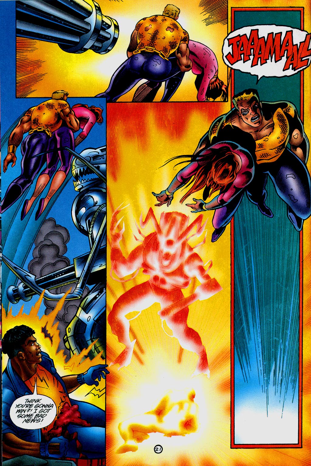 Read online Ultraverse Year Zero: Death of the Squad comic -  Issue #4 - 22
