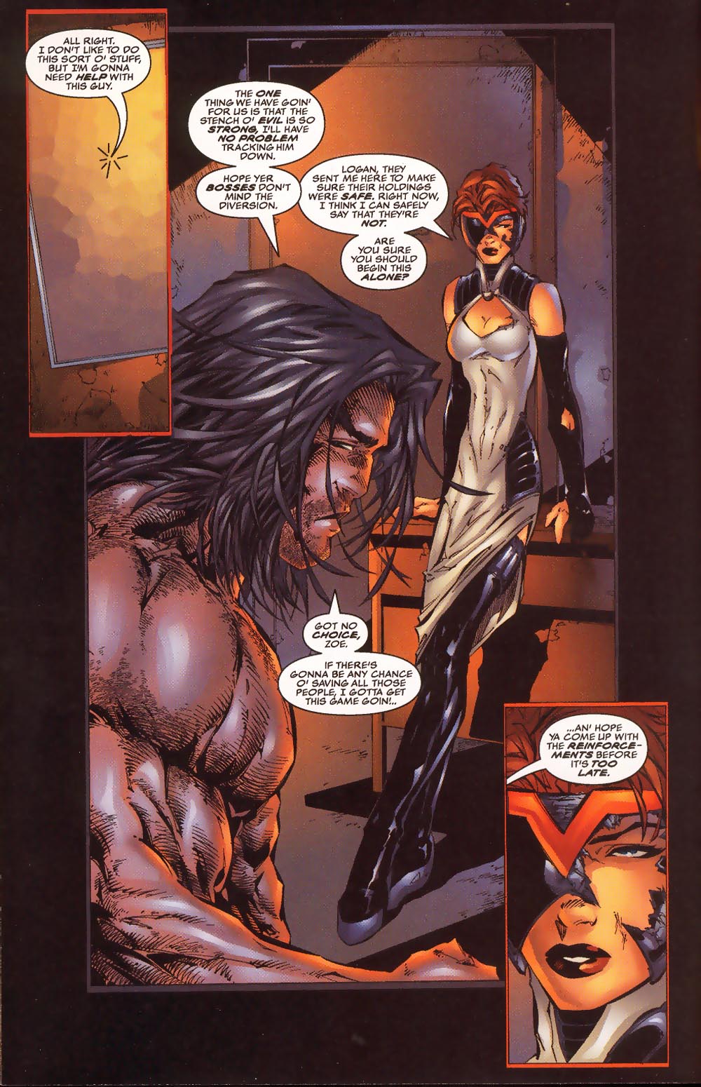 Read online Wolverine/Witchblade comic -  Issue # Full - 9