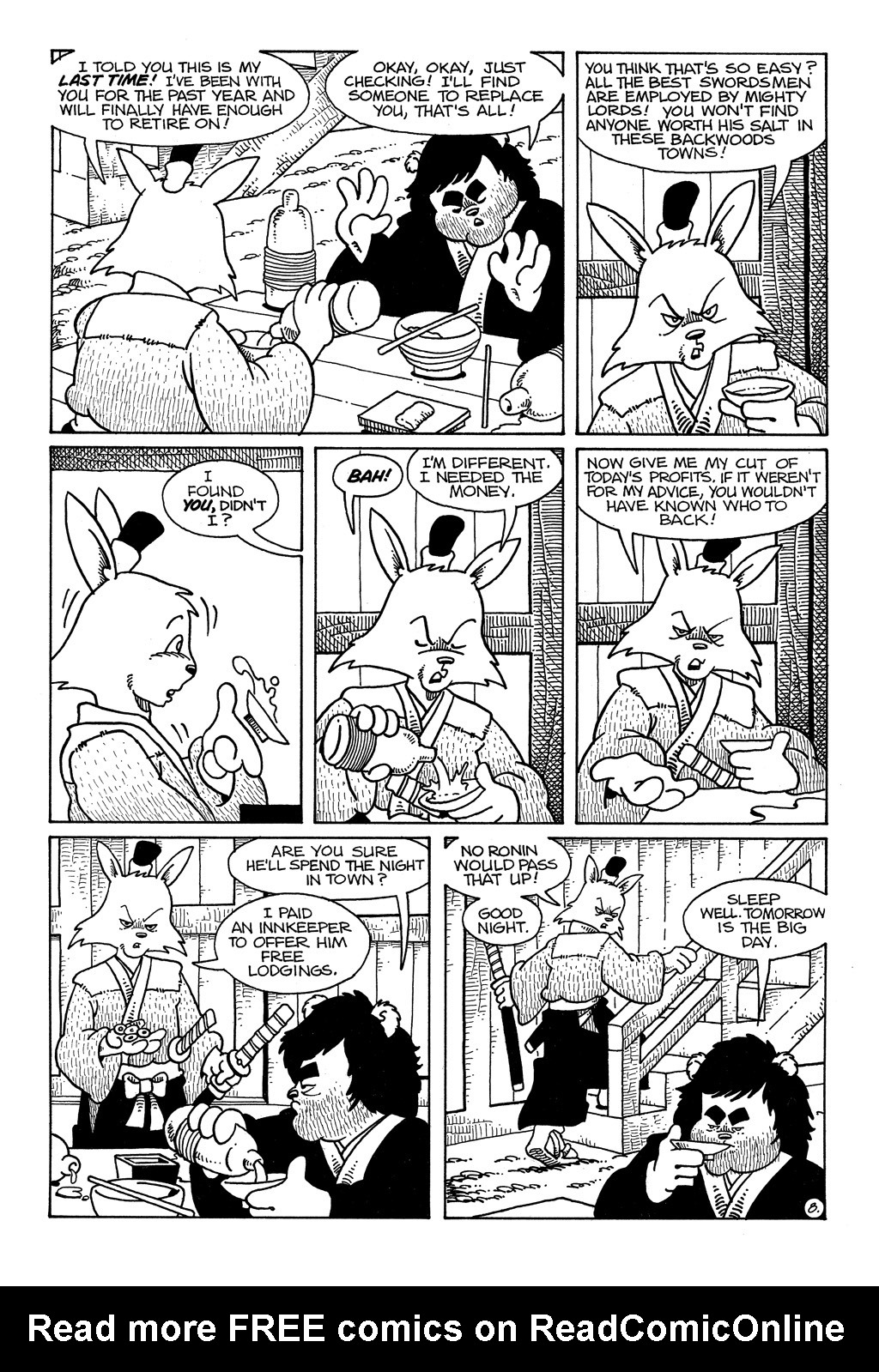 Read online Usagi Yojimbo (1987) comic -  Issue #26 - 10