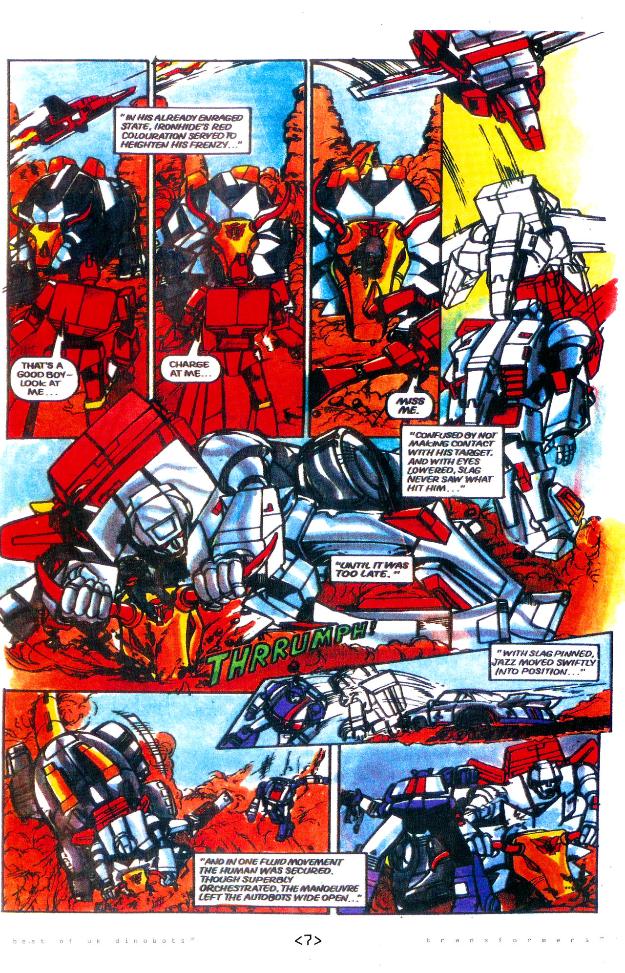 Read online The Transformers: Best of UK: Dinobots comic -  Issue #3 - 10