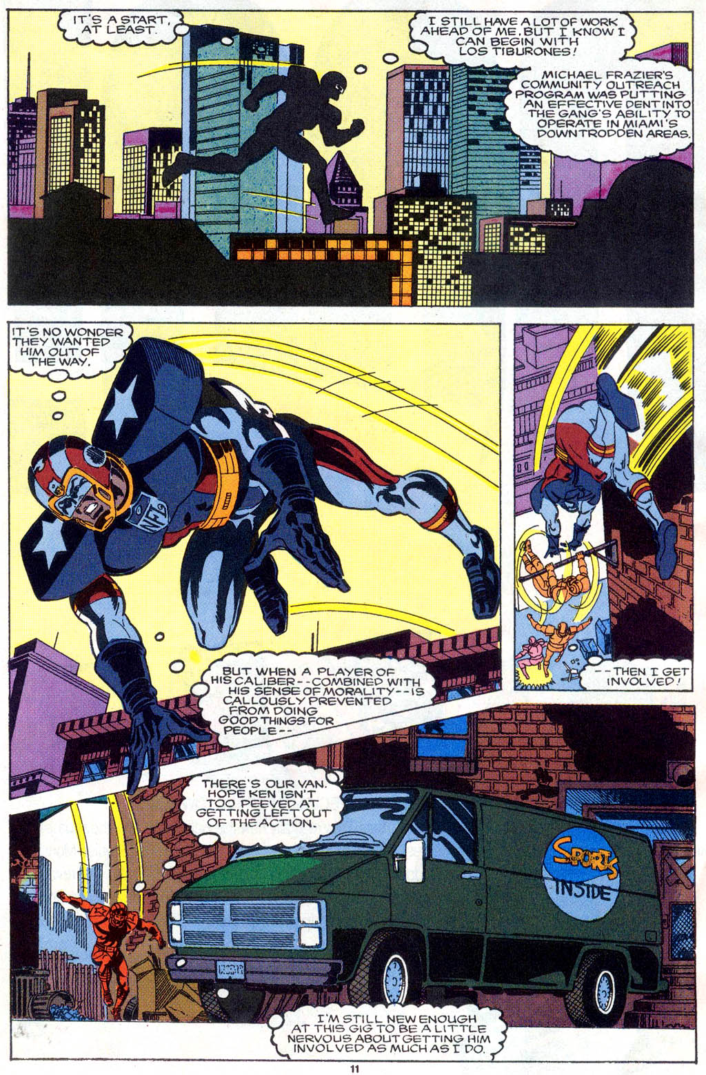 Read online NFL SuperPro comic -  Issue #2 - 10