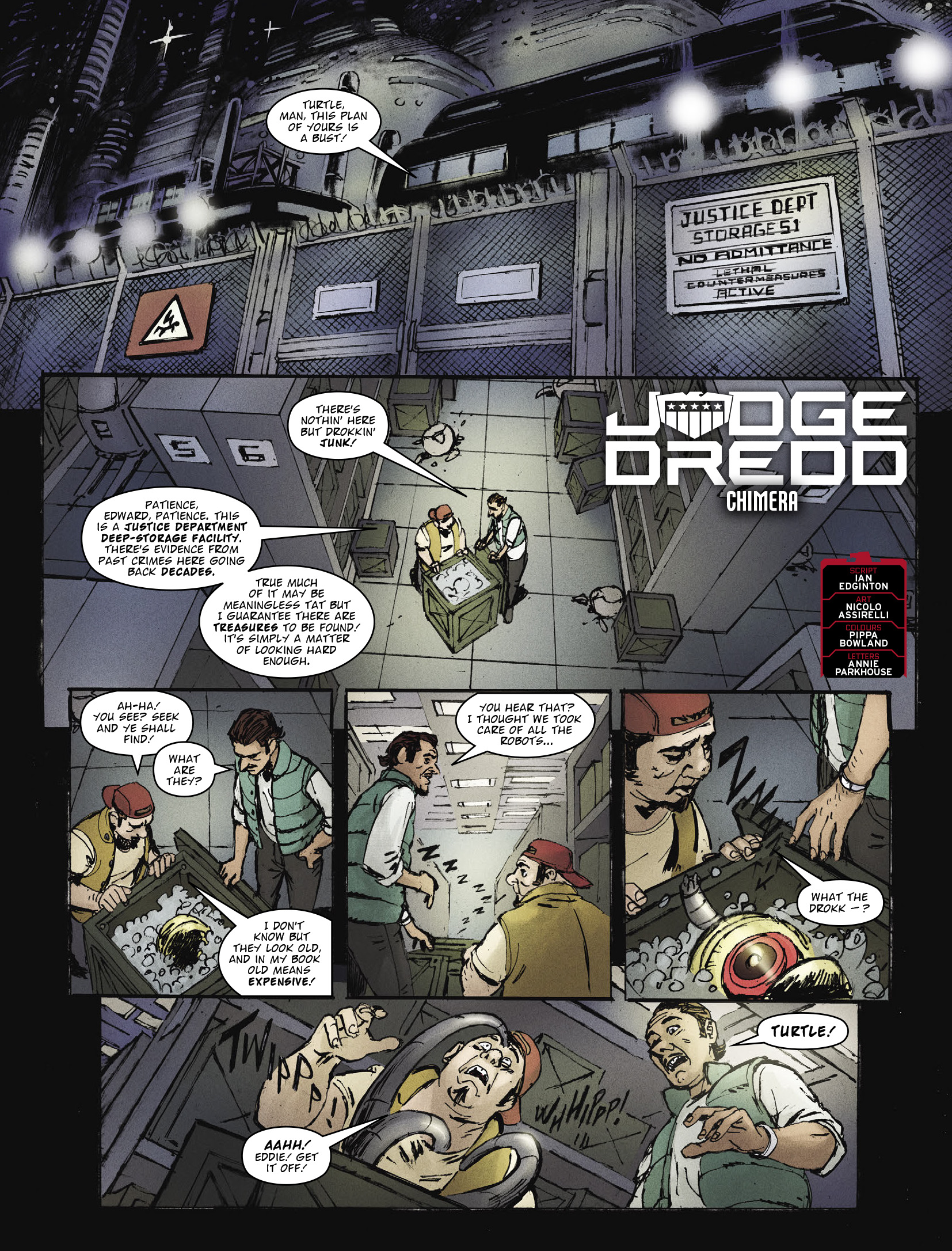Read online 2000 AD comic -  Issue #2330 - 3