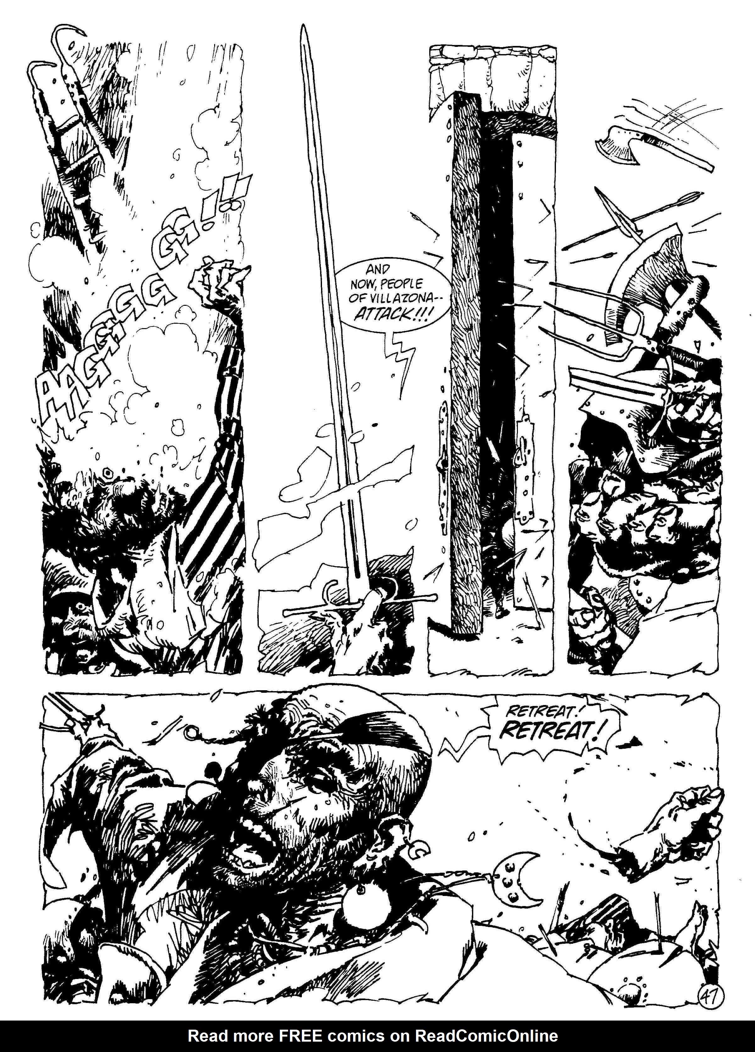 Read online Alvar Mayor: Death and Silver comic -  Issue # Full - 48