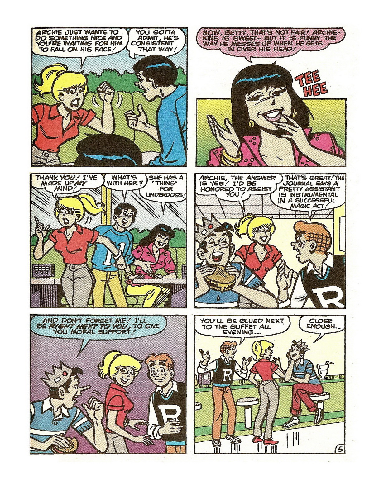 Read online Jughead's Double Digest Magazine comic -  Issue #70 - 136