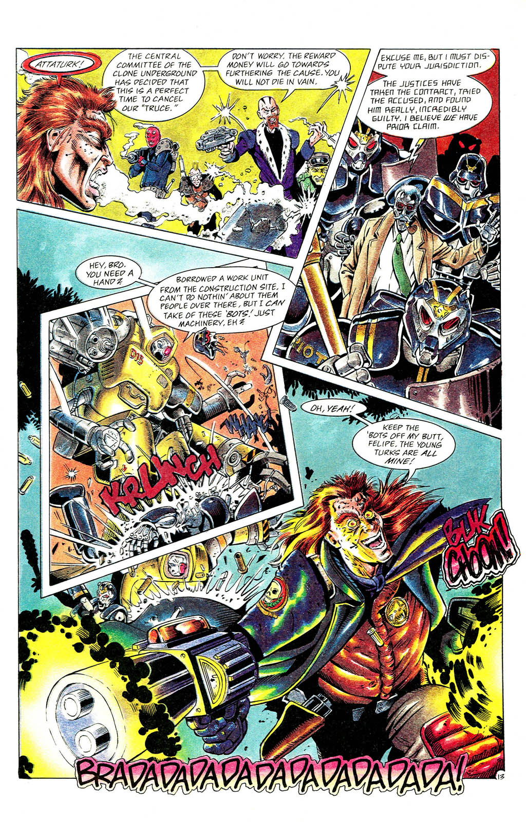 Read online Grimjack comic -  Issue #81 - 17