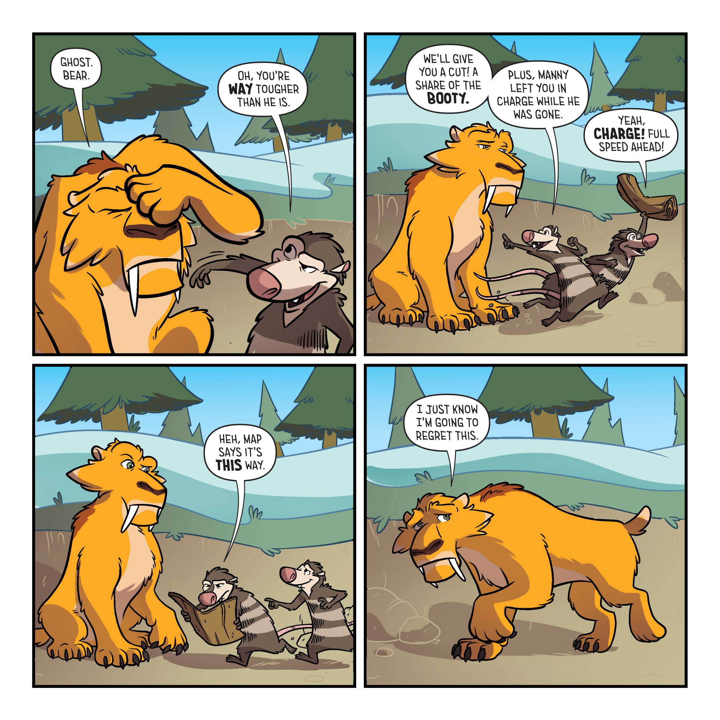 Read online Ice Age: The Hidden Treasure comic -  Issue # Full - 15