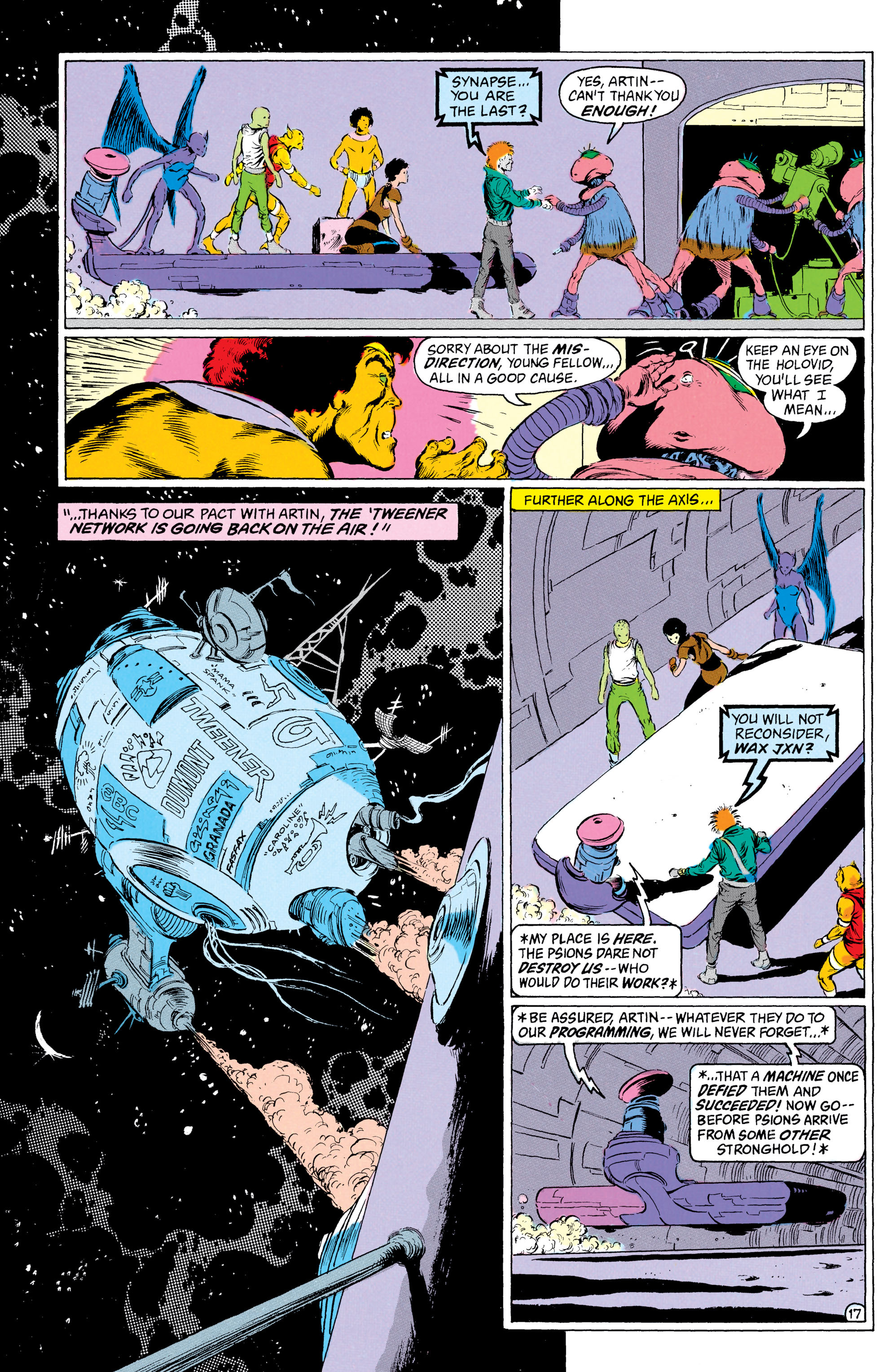 Read online The Omega Men (1983) comic -  Issue #30 - 18