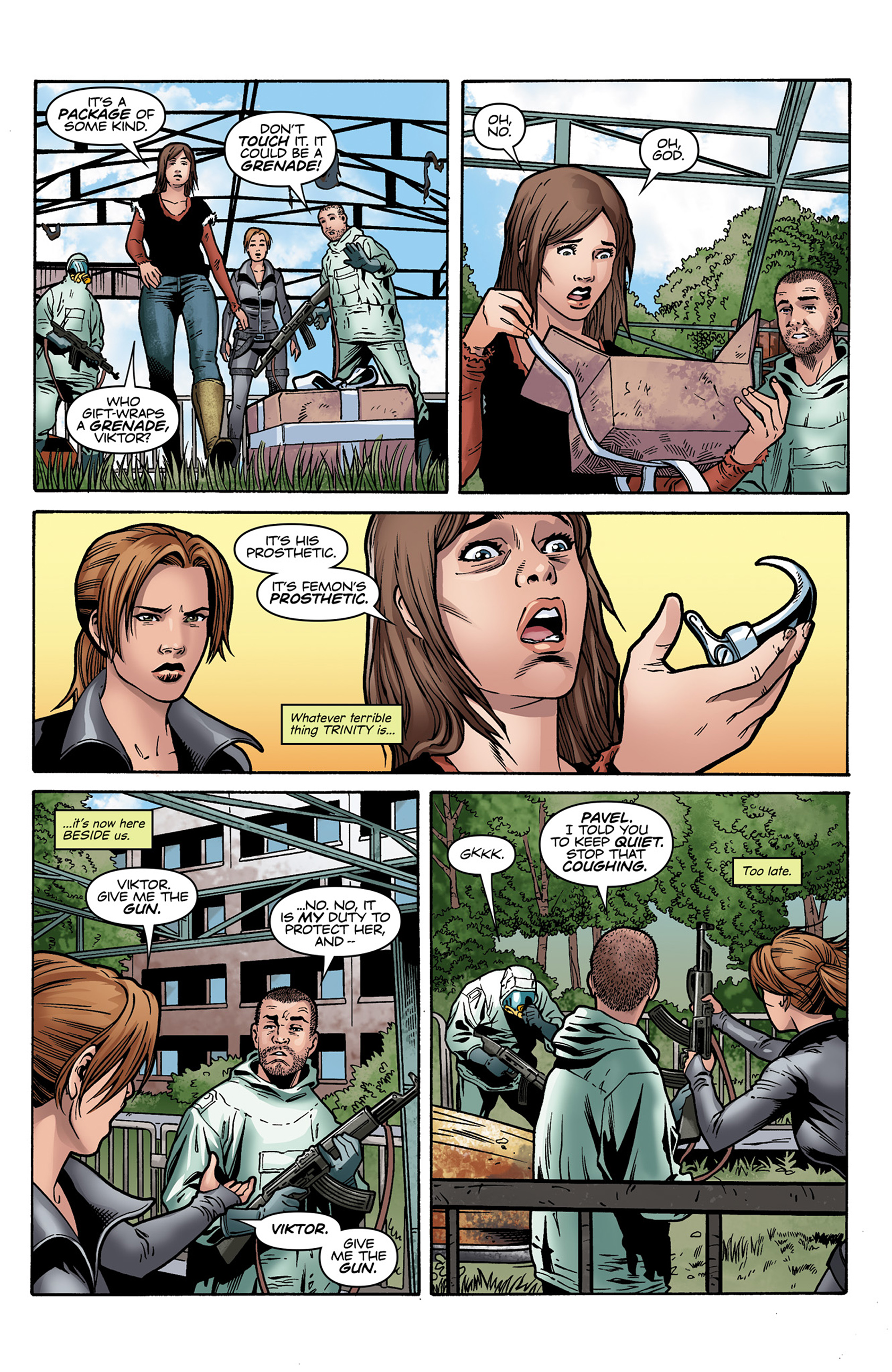 Read online Tomb Raider (2014) comic -  Issue #8 - 23